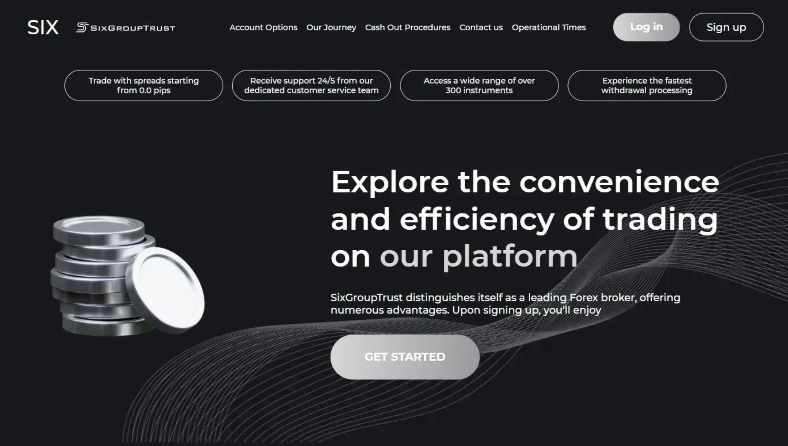 sixgrouptrust SixGroupTrust trading dashboard used in suspected online investment scam
