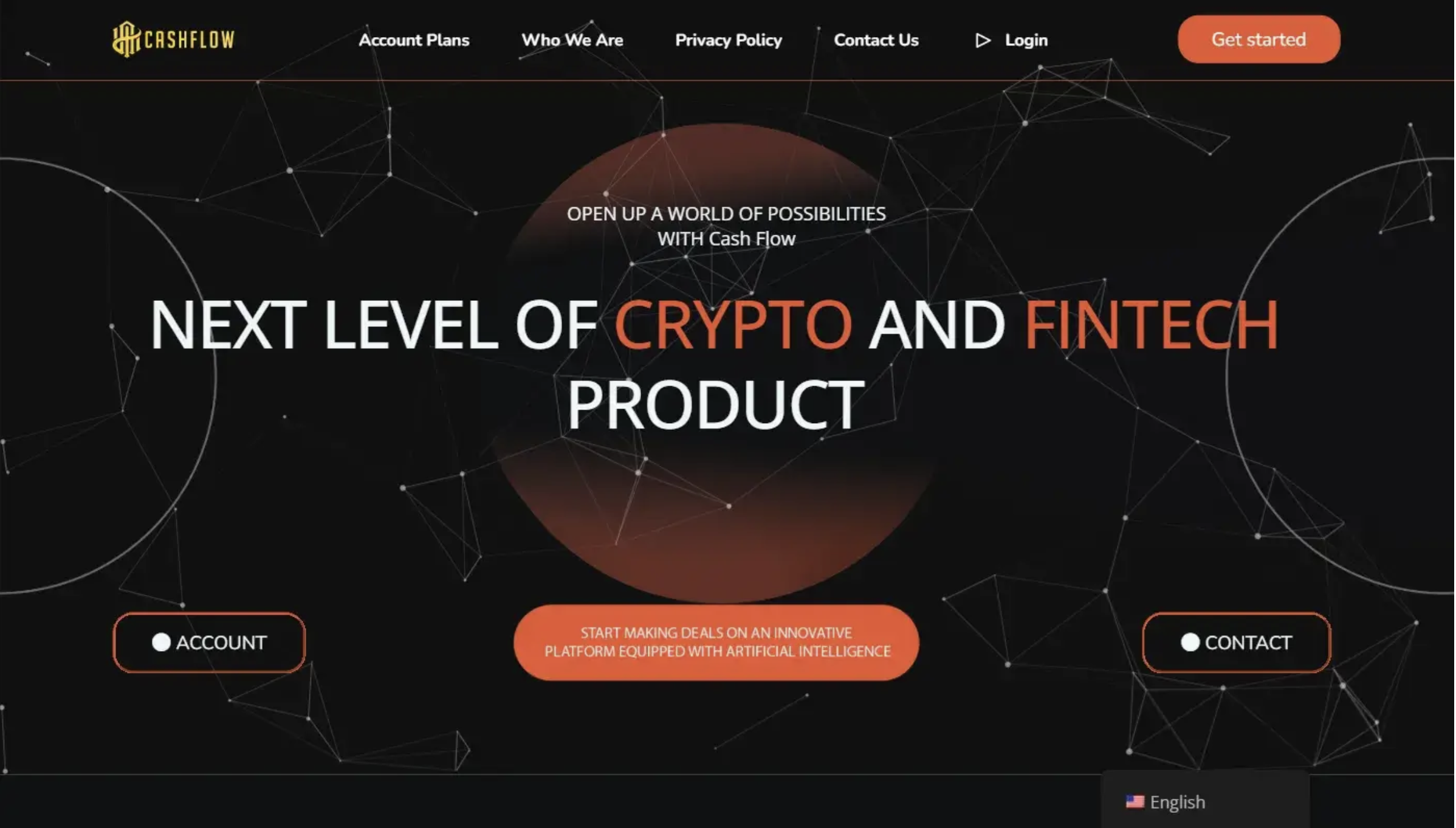 A cautionary graphic featuring the Cash-Flow.cx logo with warning signs, symbolizing the risks associated with scam investment platforms.