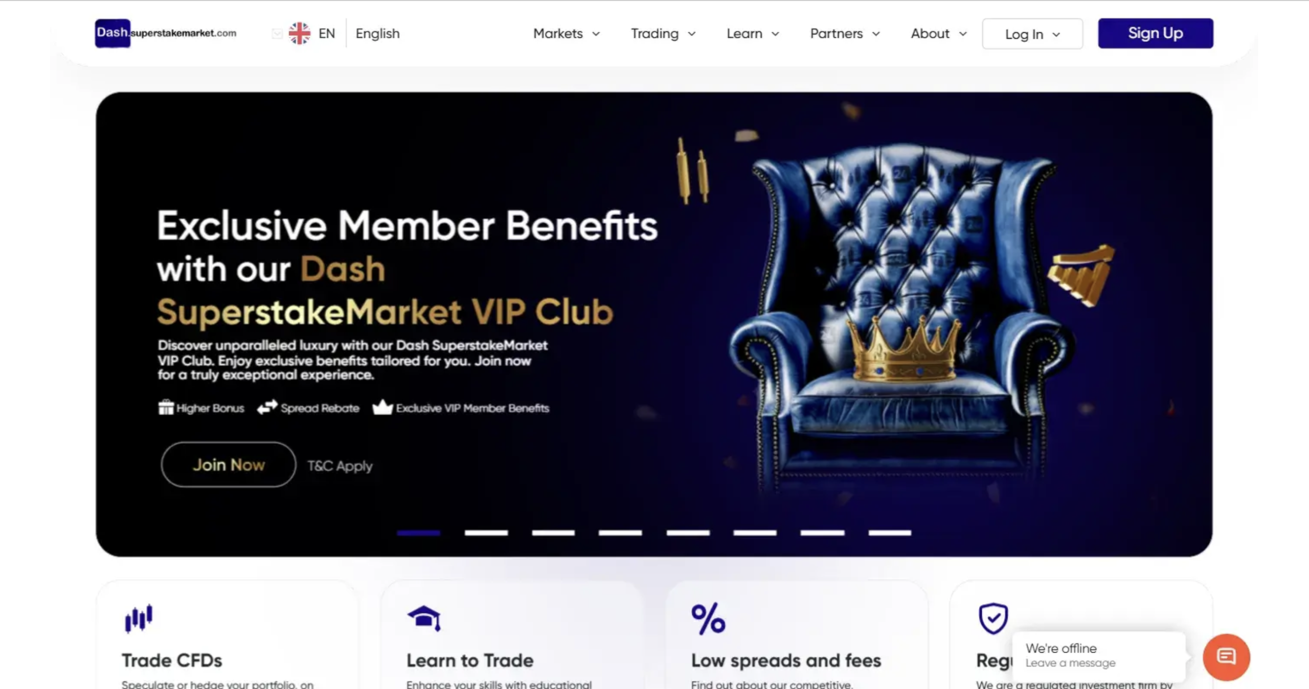 Dash Superstake Market logo with a caution symbol, highlighting the need for vigilance and awareness when considering this trading platform.