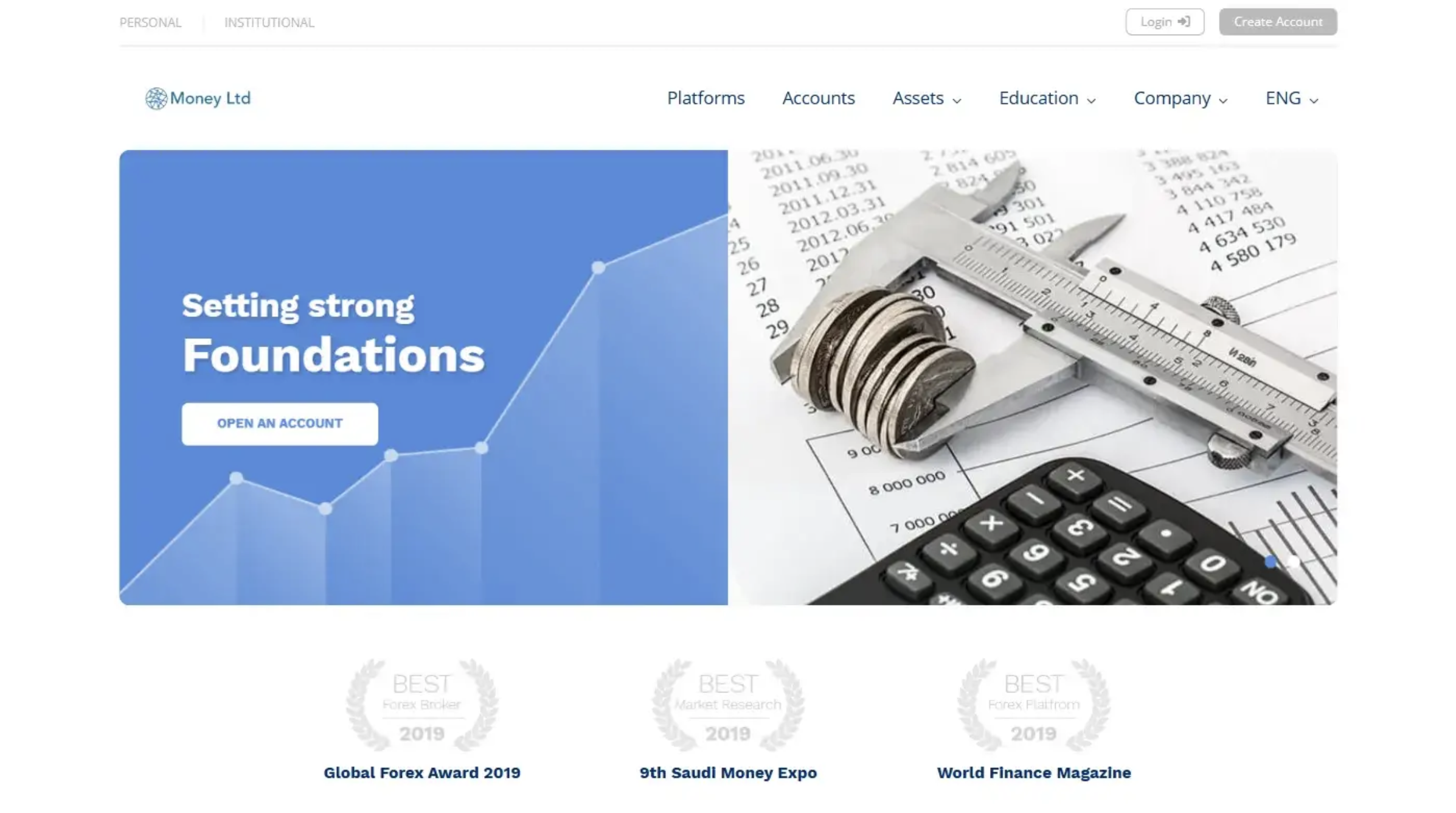 Warning sign about Money-ltd highlighting risks and potential scams associated with the investment platform.