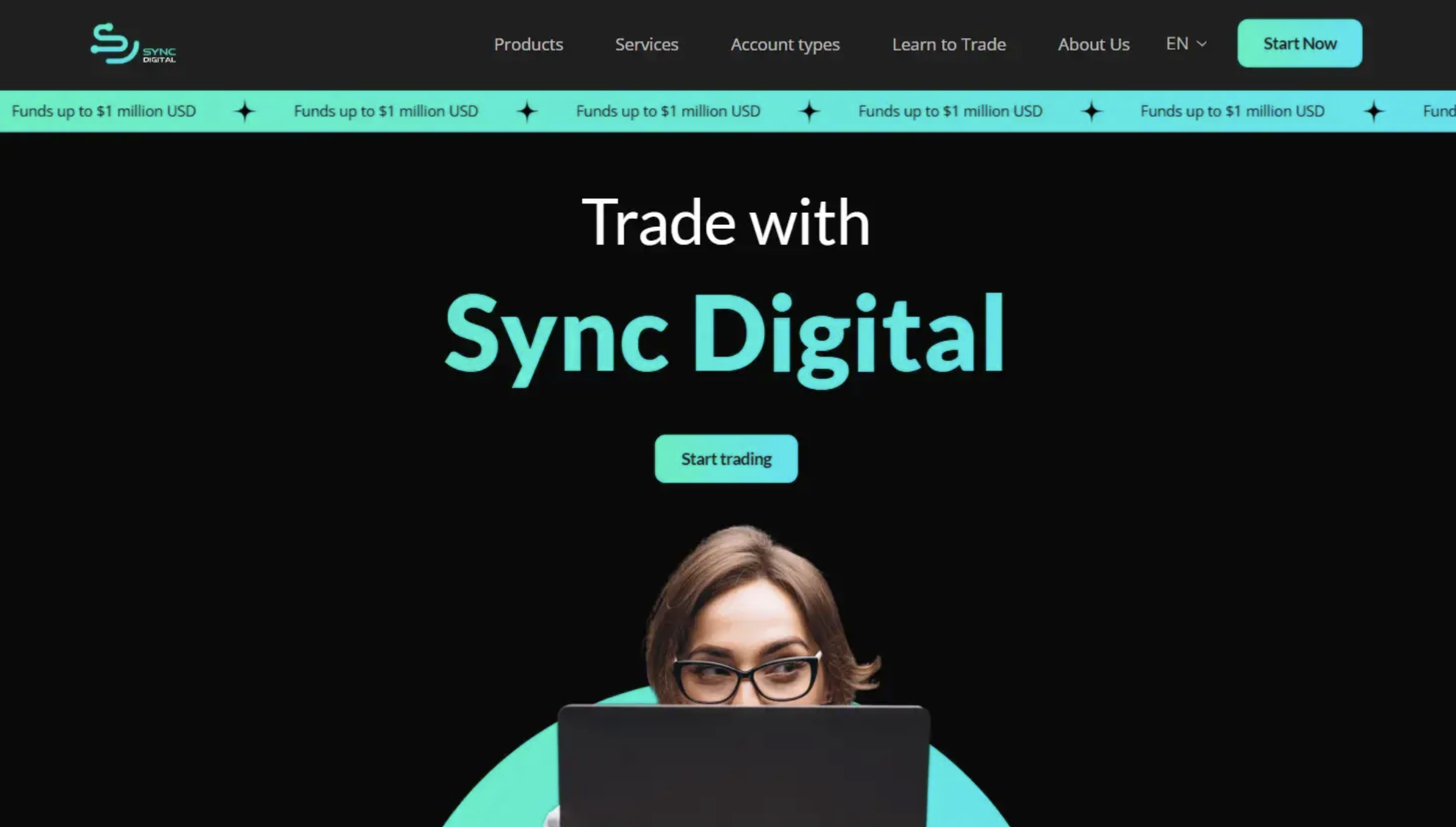 Image of a caution sign emphasizing warning signals related to Sync-Digital.net, highlighting the importance of careful trading decisions.