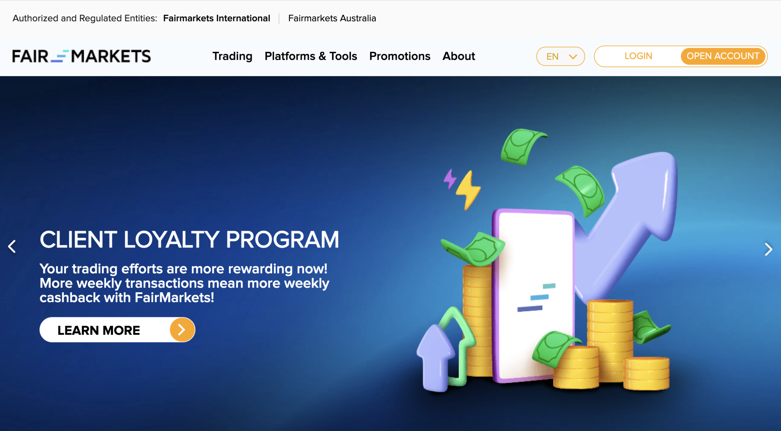 Image highlighting the concerns and warning signs associated with the FairMarketLtd trading platform.