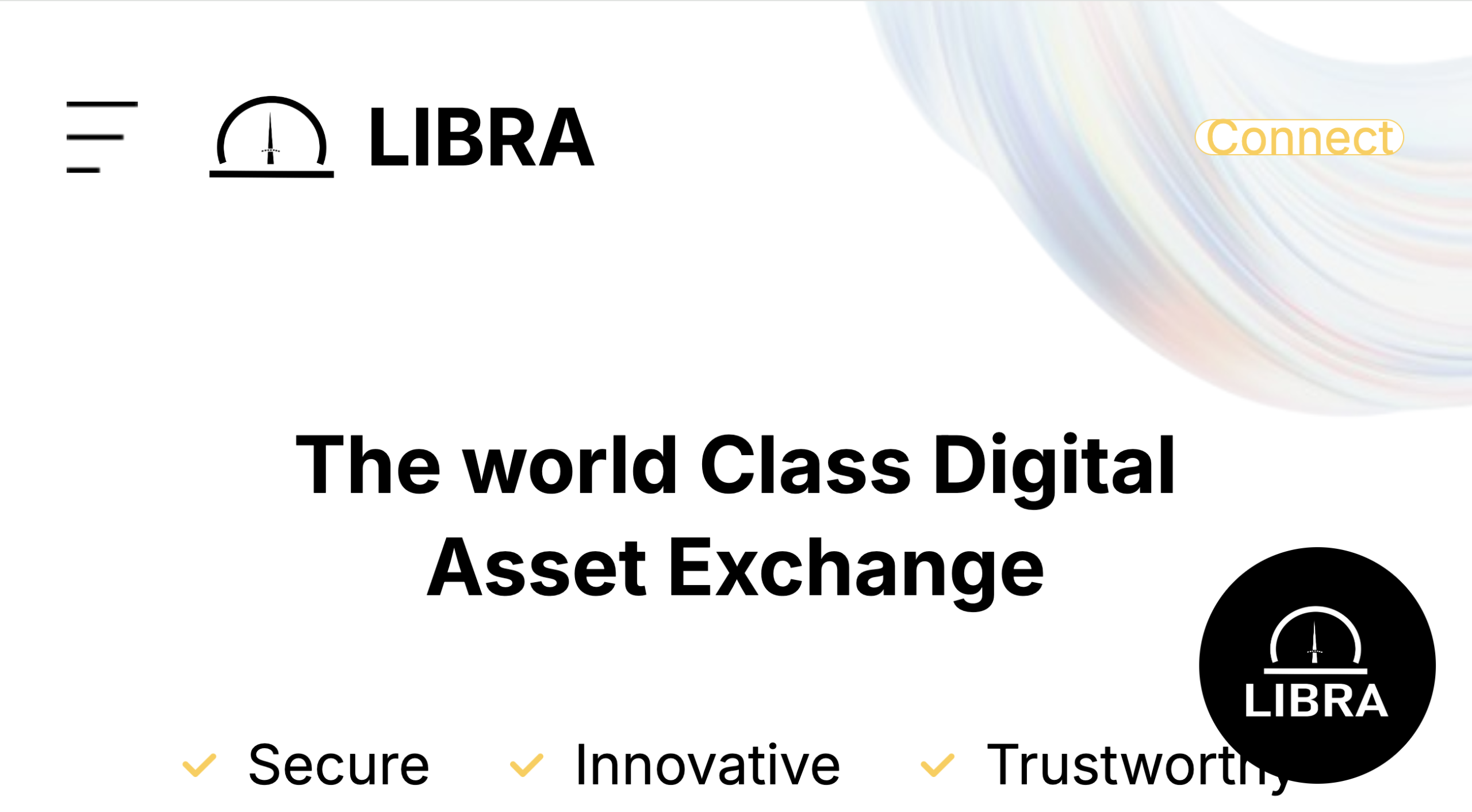 Screenshot of Libra-Sol.com homepage showing trading platform interface with market charts and investment options on a desktop screen.