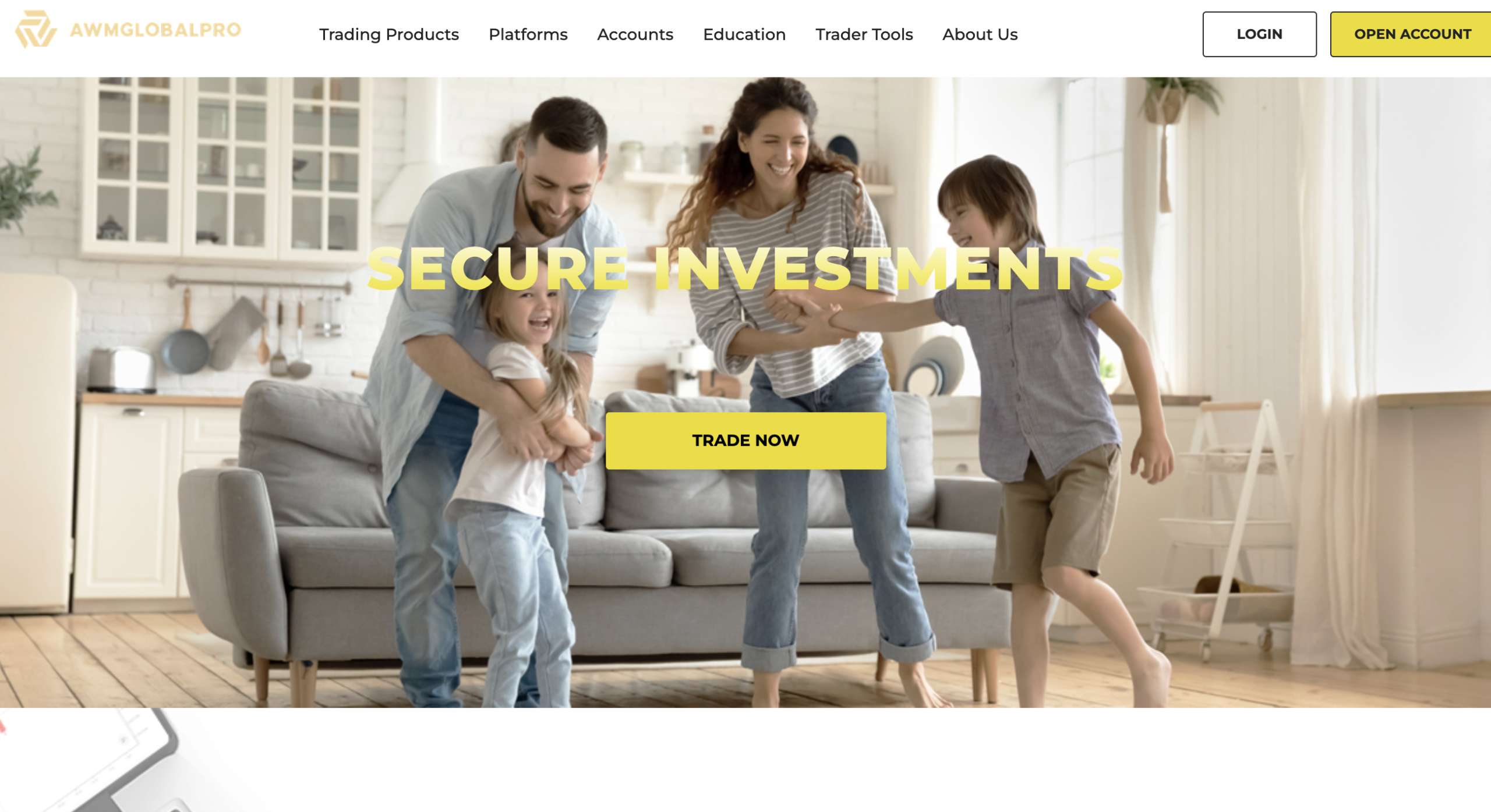 A person examining a computer screen with trading graphs, symbolizing the investigation of AWM Global Pro trading platform.