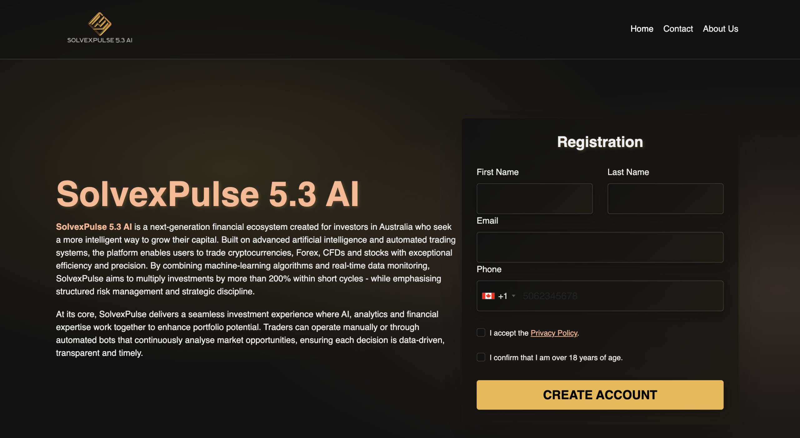SolvexPulse 5.3 AI: Caution advised due to suspected scam activities.