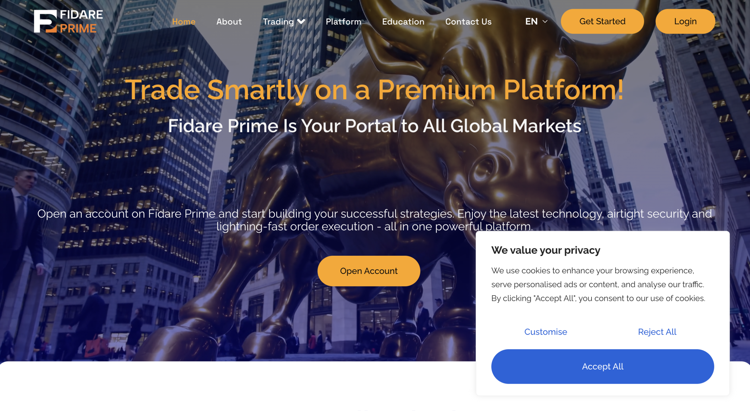 FidarePrime.com: Warning about potential investment issues.
