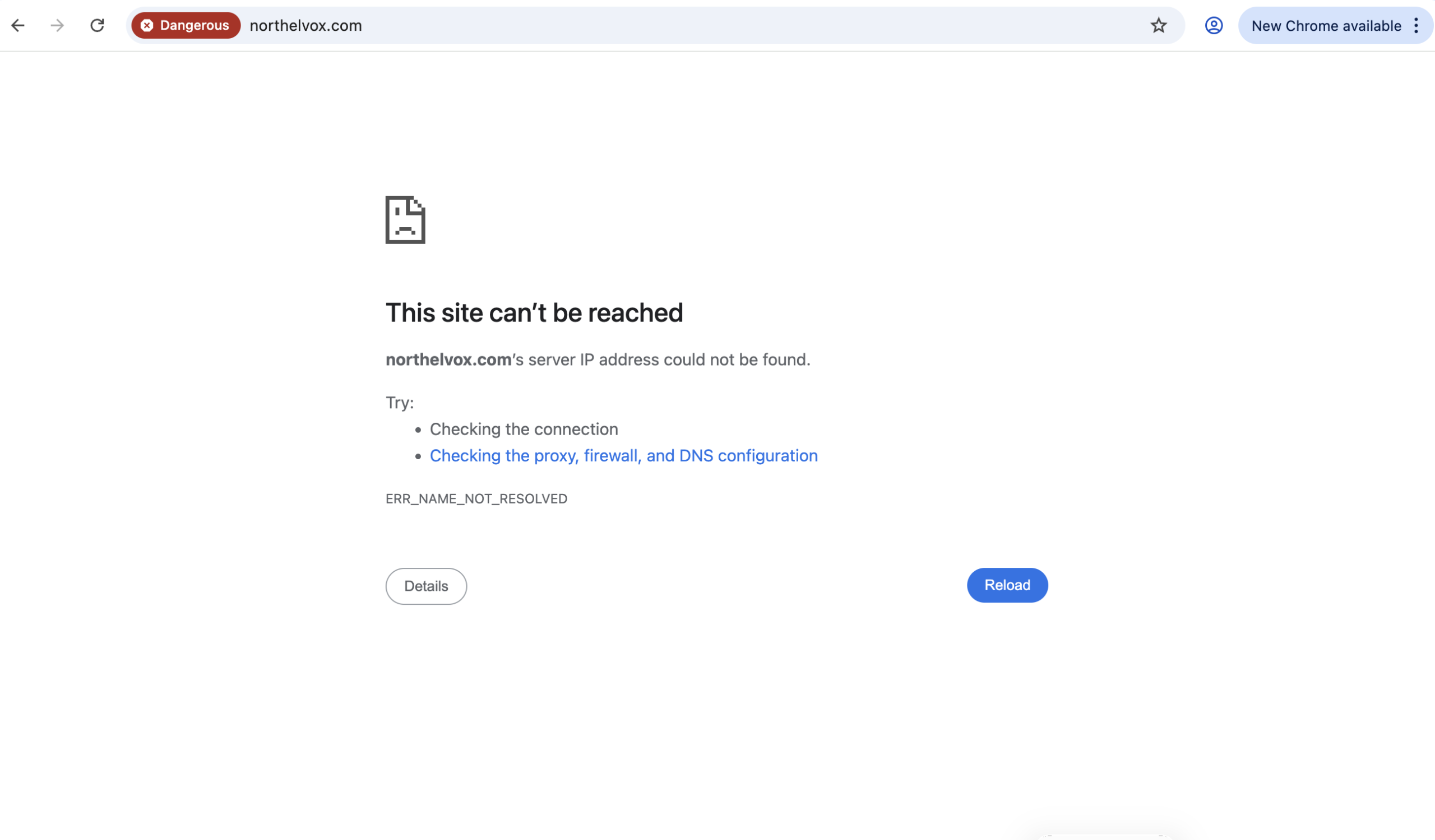 Image illustrating concerns about North Elvox, featuring warning signs and user testimonials.