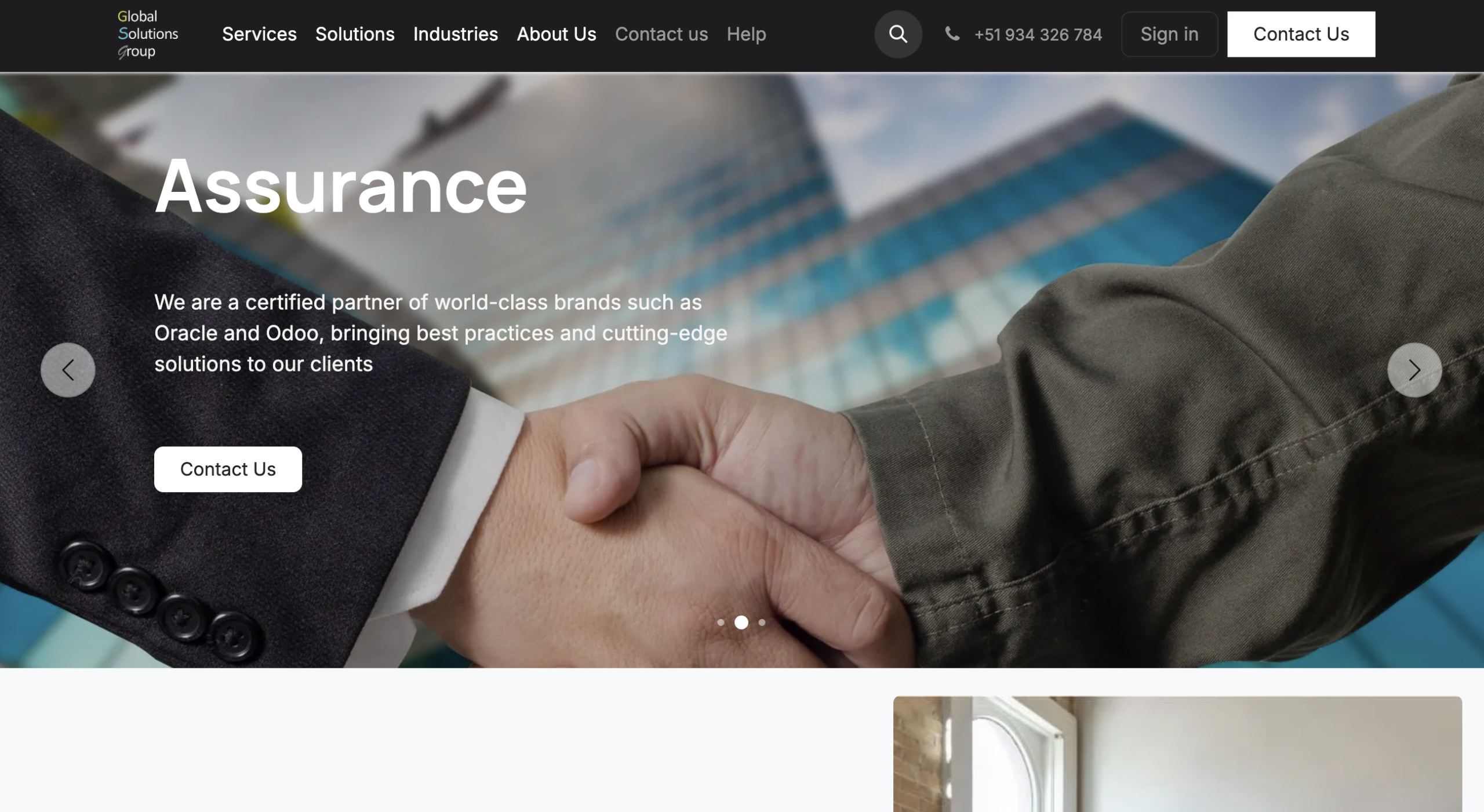 Graphic illustrating concerns about Global Solutions Group, featuring warning signs and user reviews.