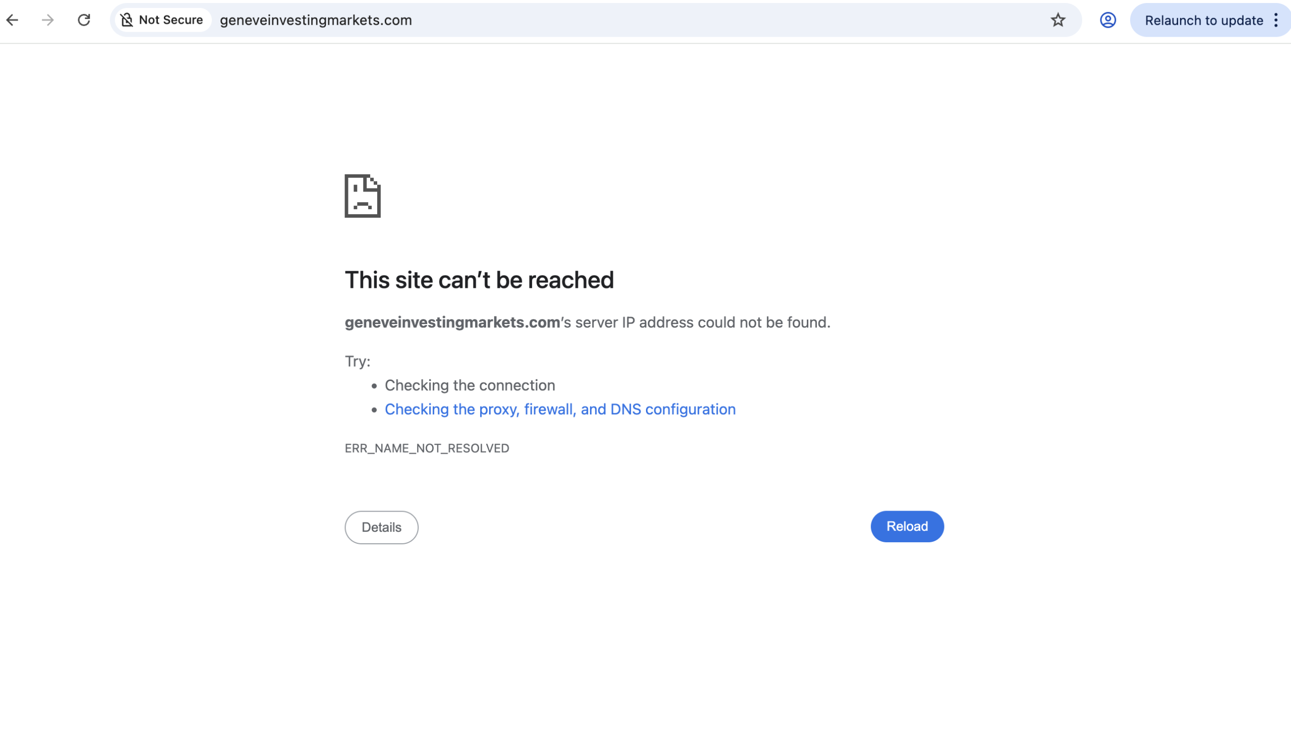 Geneveinvestingmarkets.com alert.