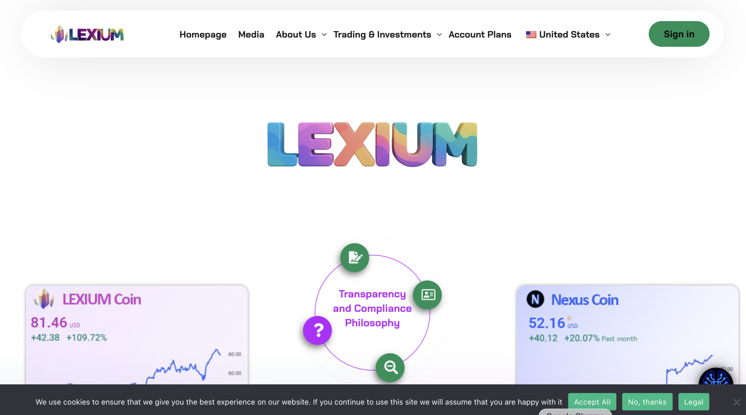 LexiumLimited.com warning alert
