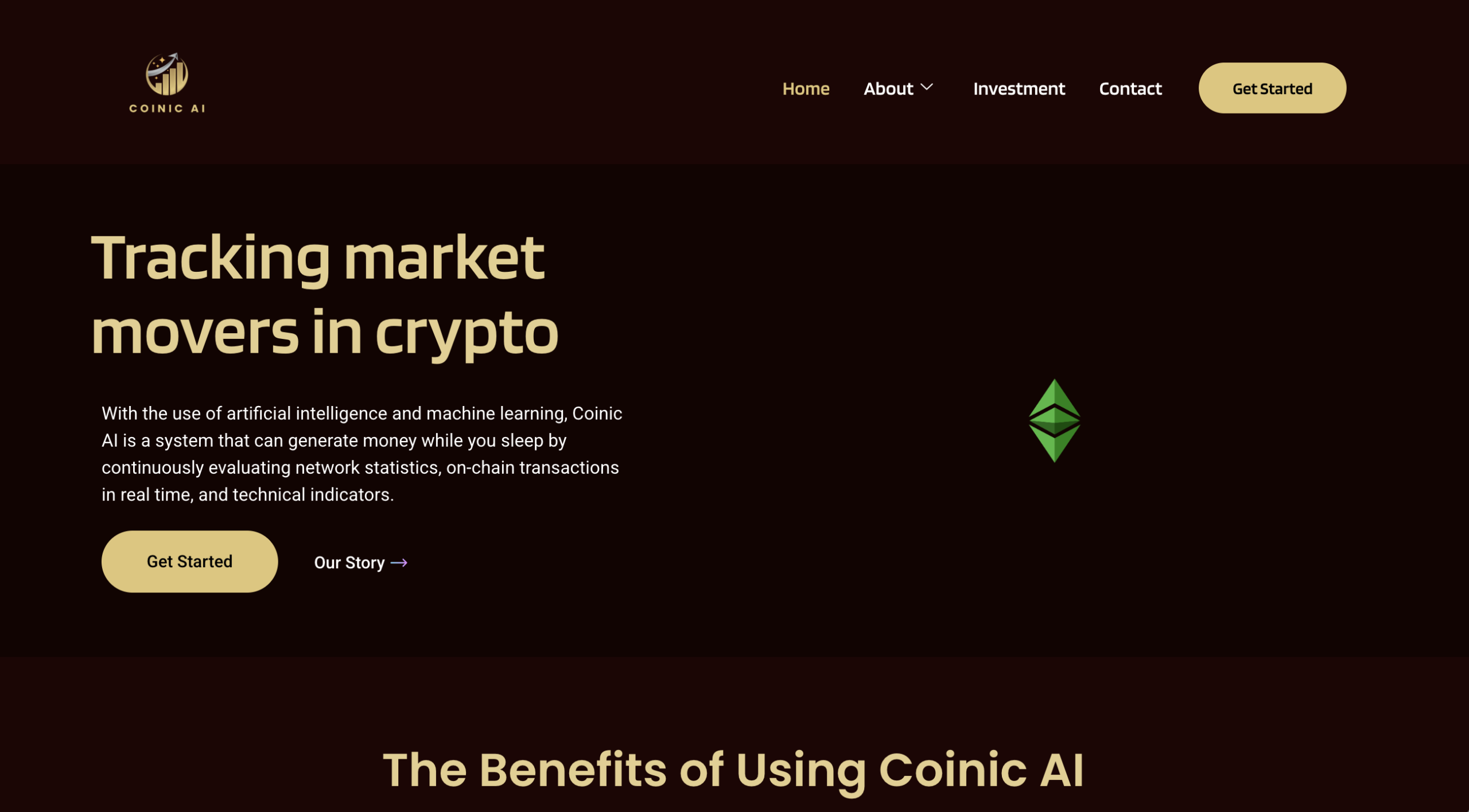 Coinic.ai trading risks alert.