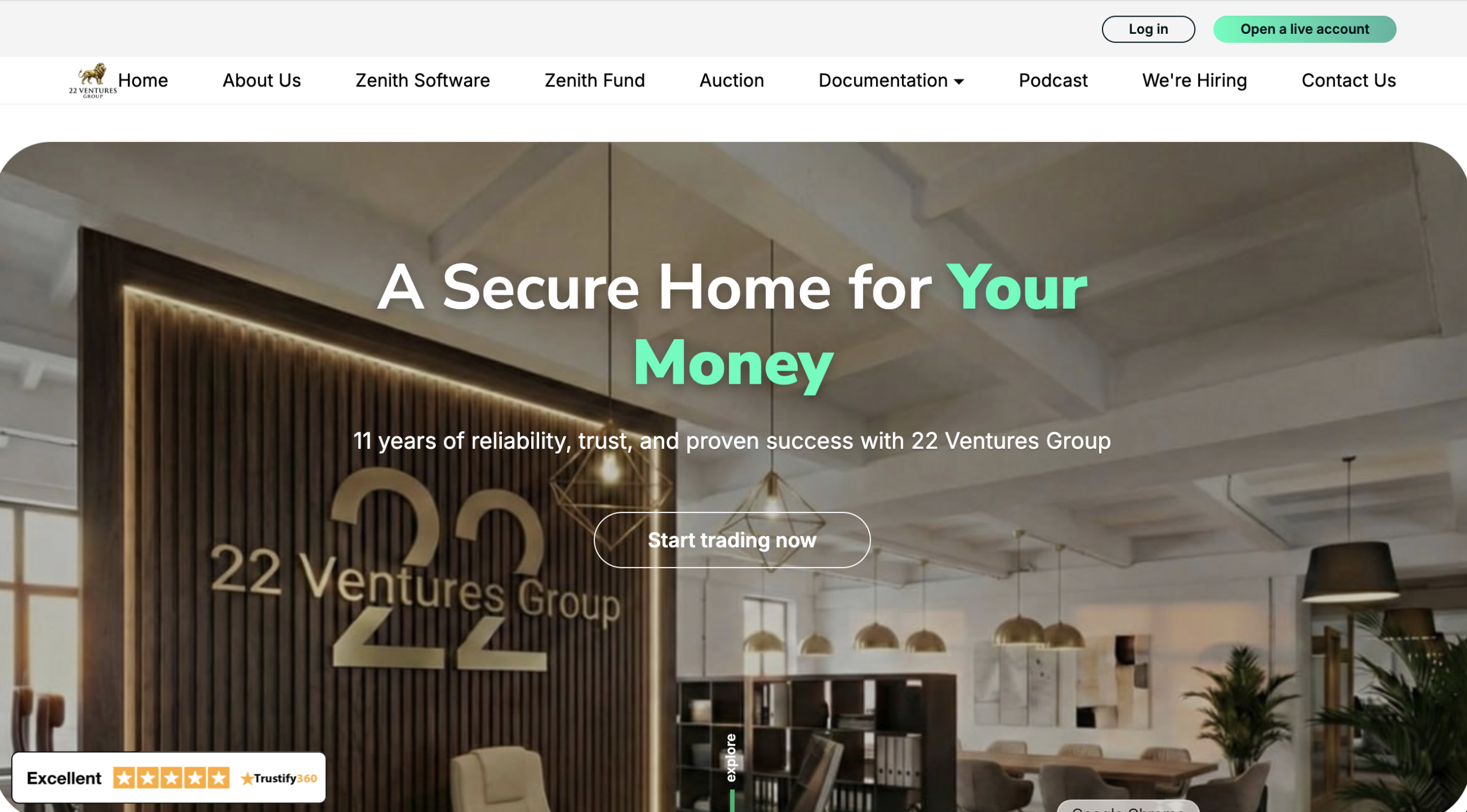 Warning about 22venturesgroup.io investment platform