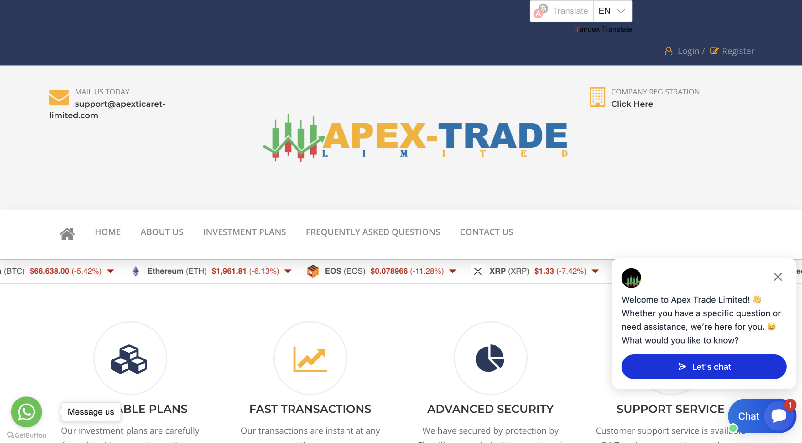 ApexTicare-Limited.com warning