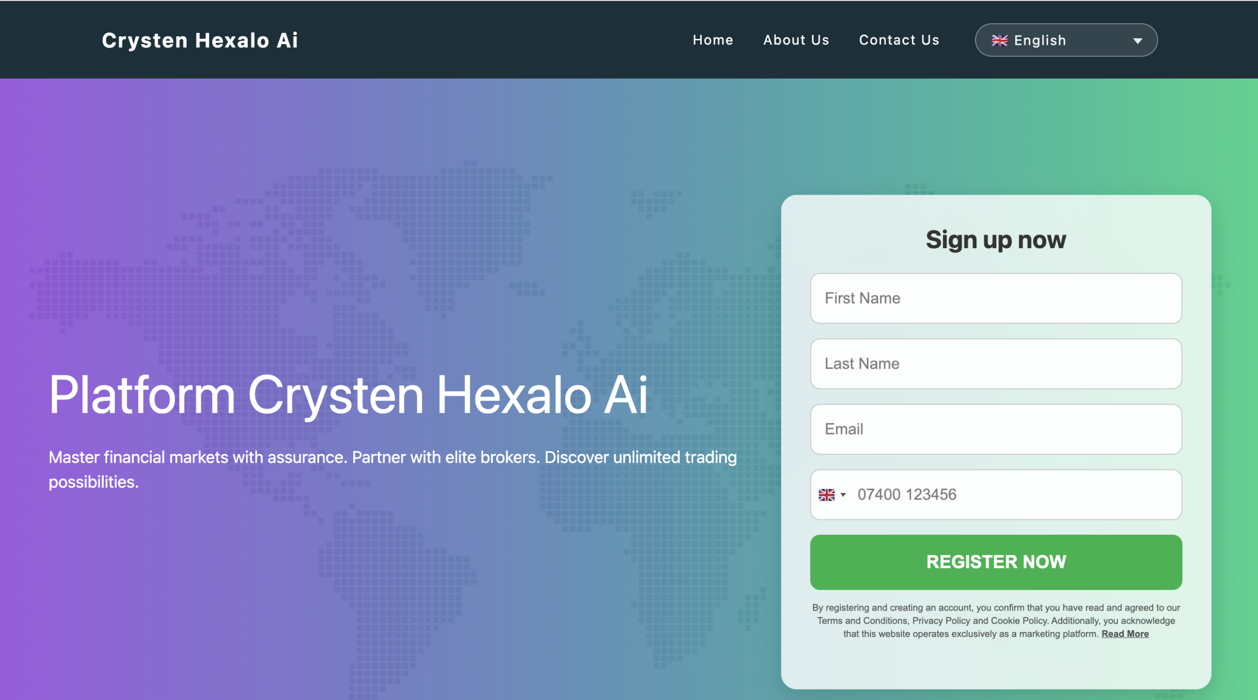 CrystenHexaloAI.com warning sign