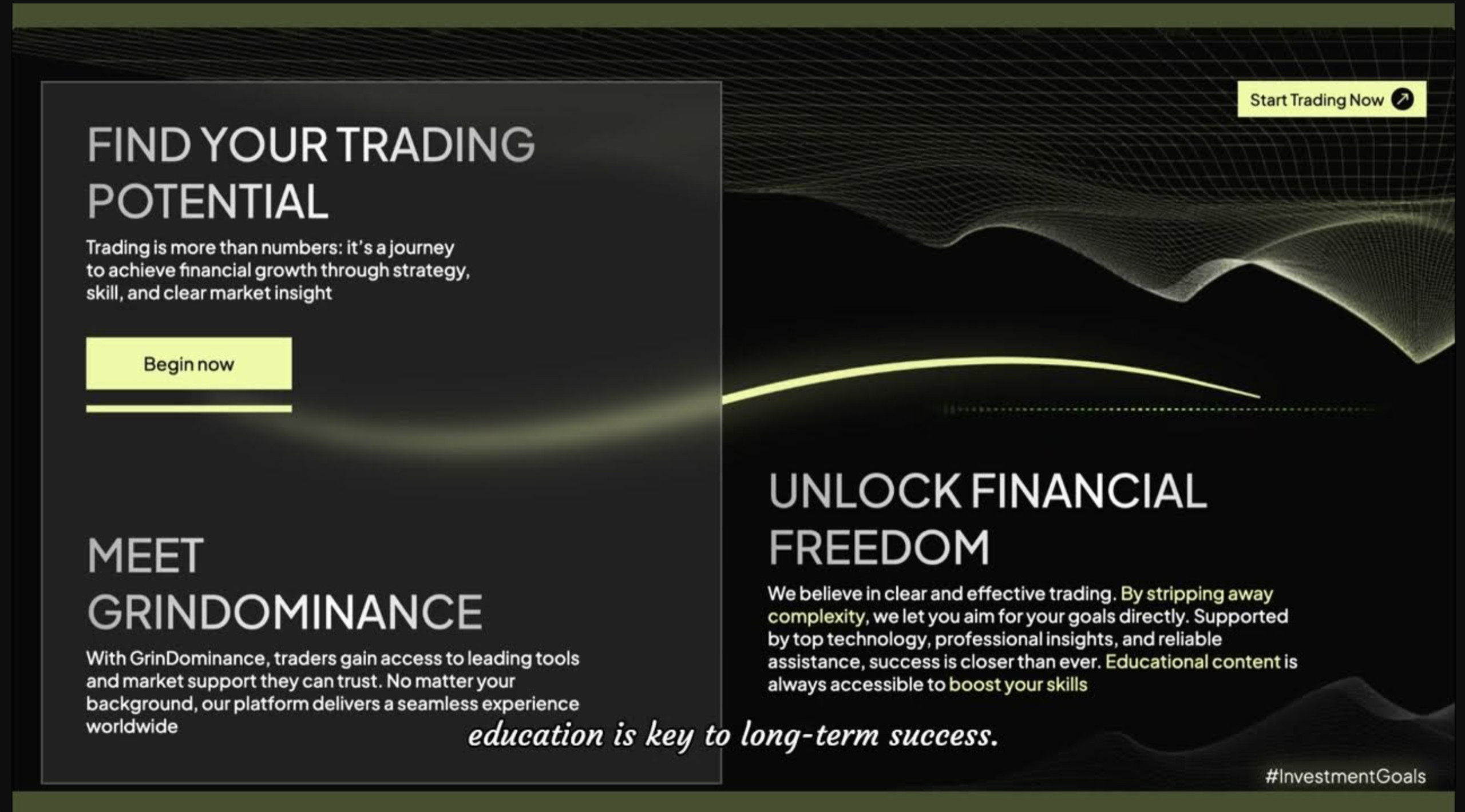 Grindominance.net warning sign