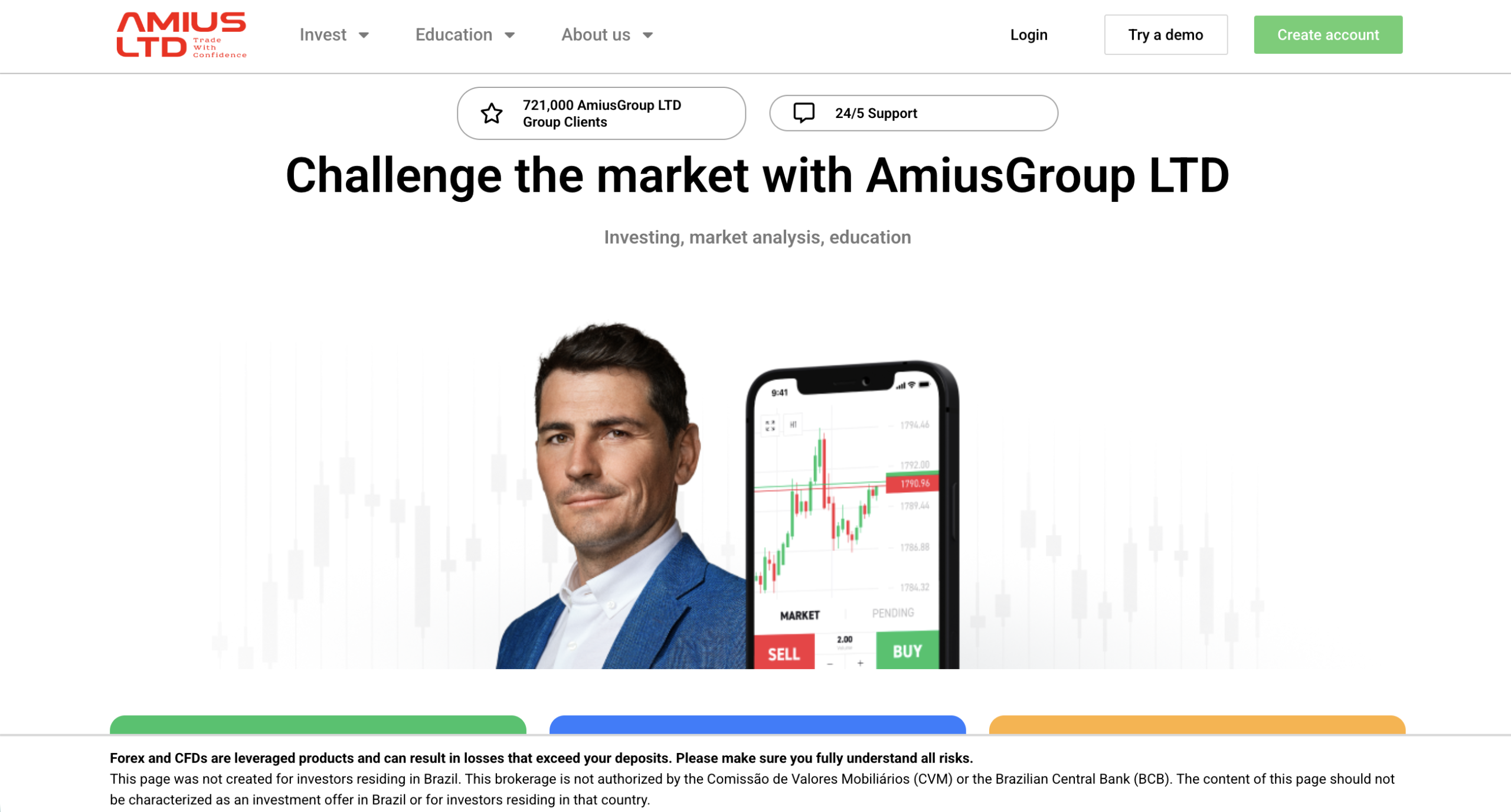 AmiusGroupLtd.com trading platform review image