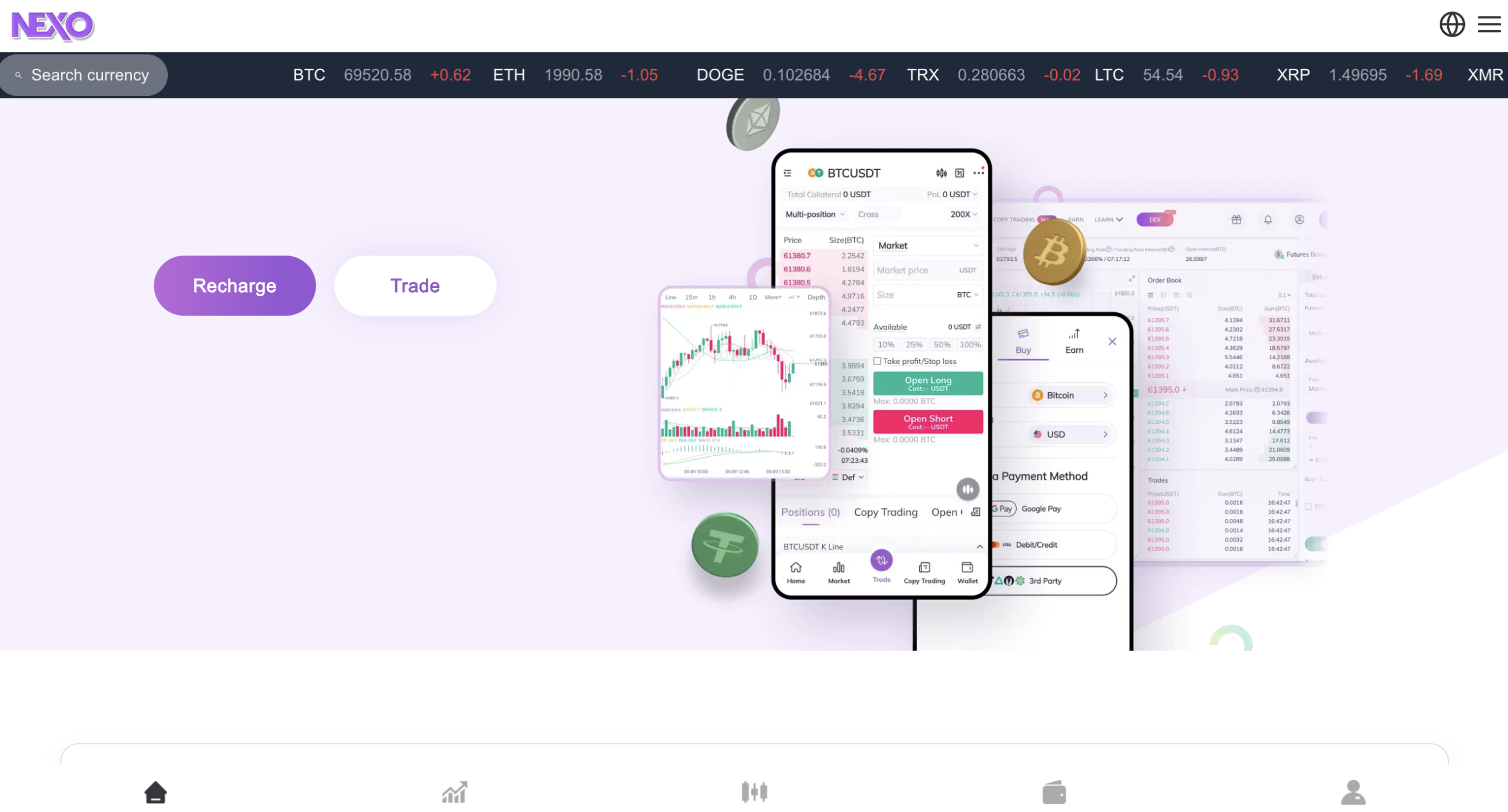 Warning signs about Nexobtcweb.com trading.