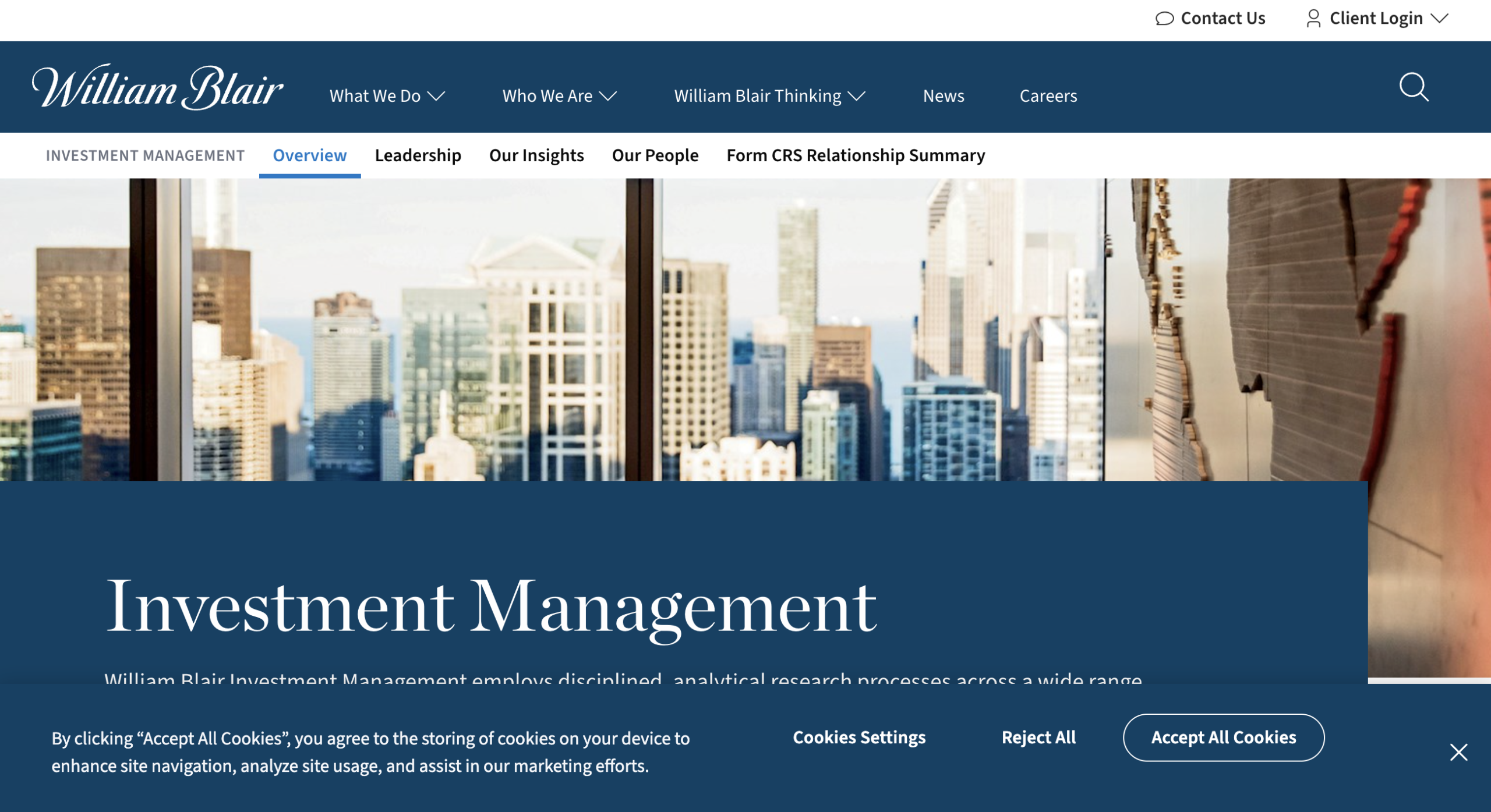 Williamblair.com platform review image