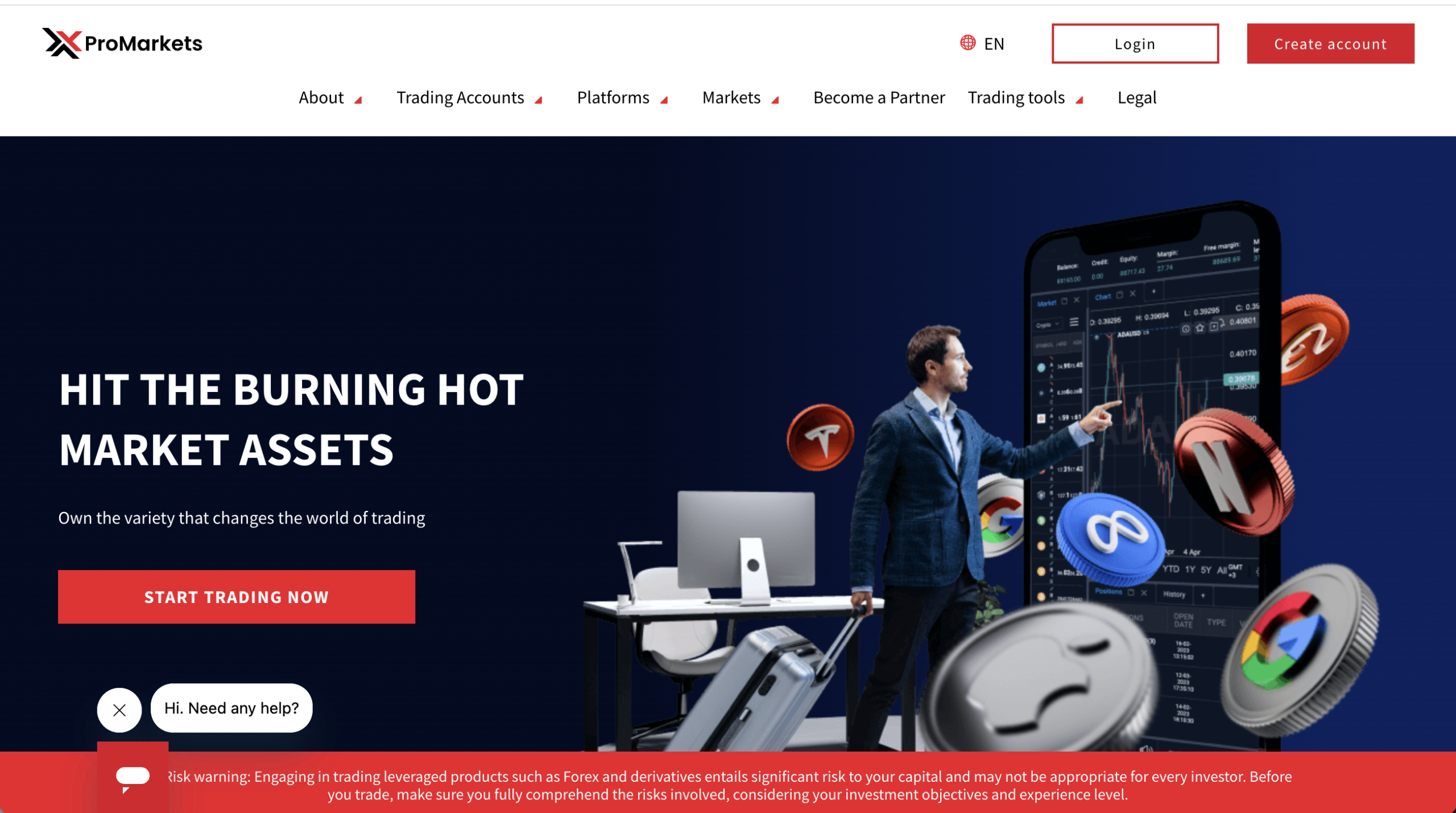 XProMarkets.com trading platform review