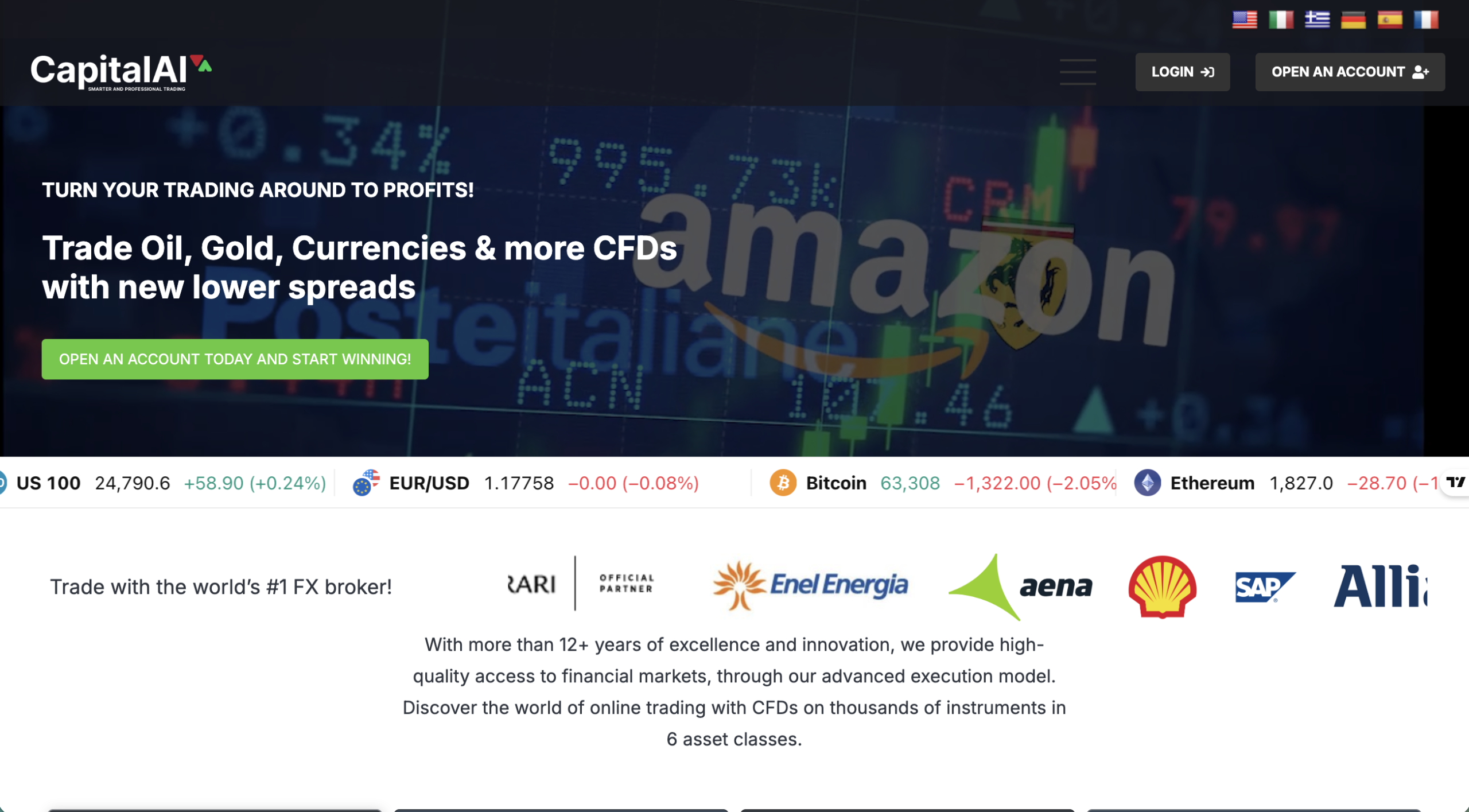 CapitalAI-Ltd.com trading platform review