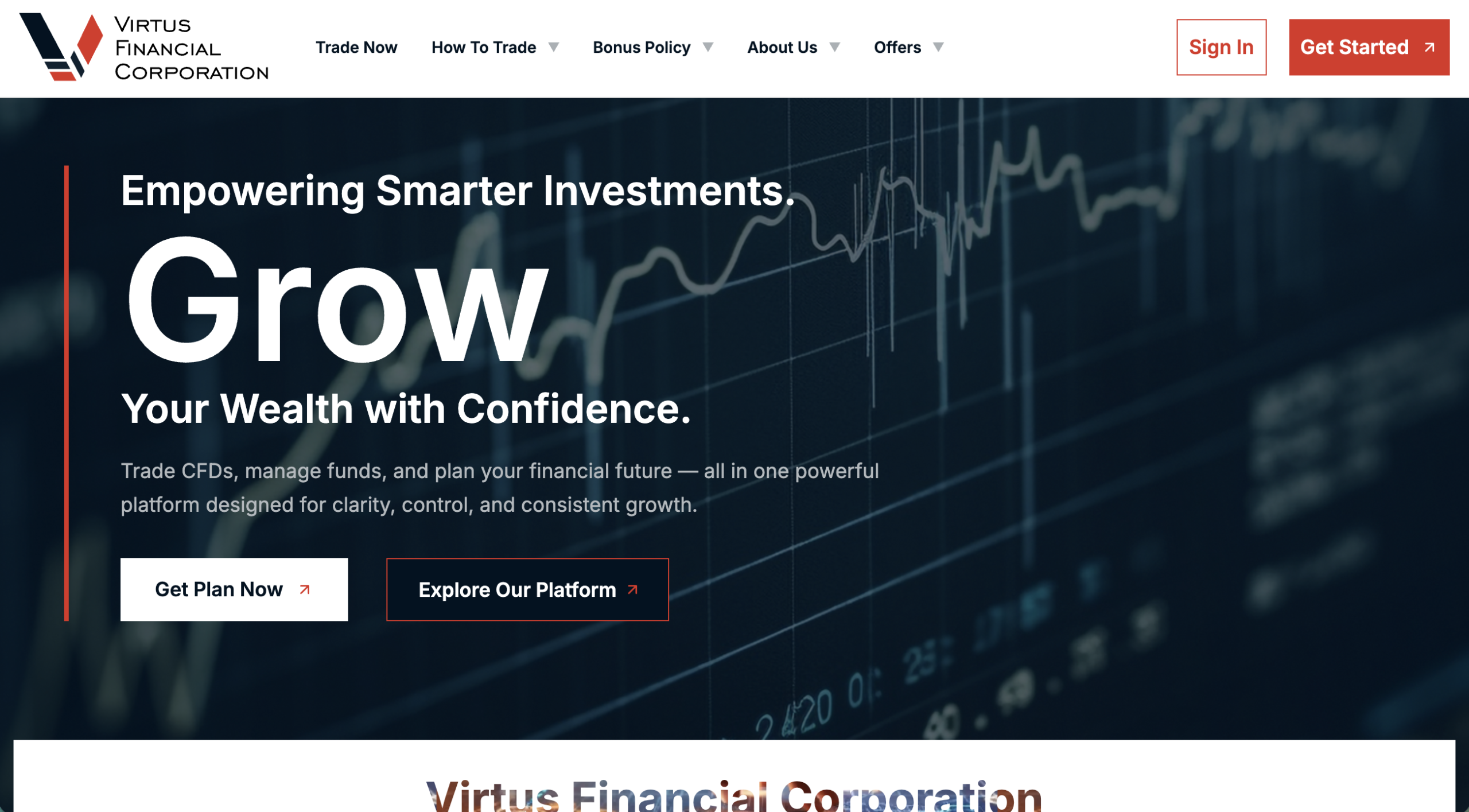 VirtusFC.ca platform overview