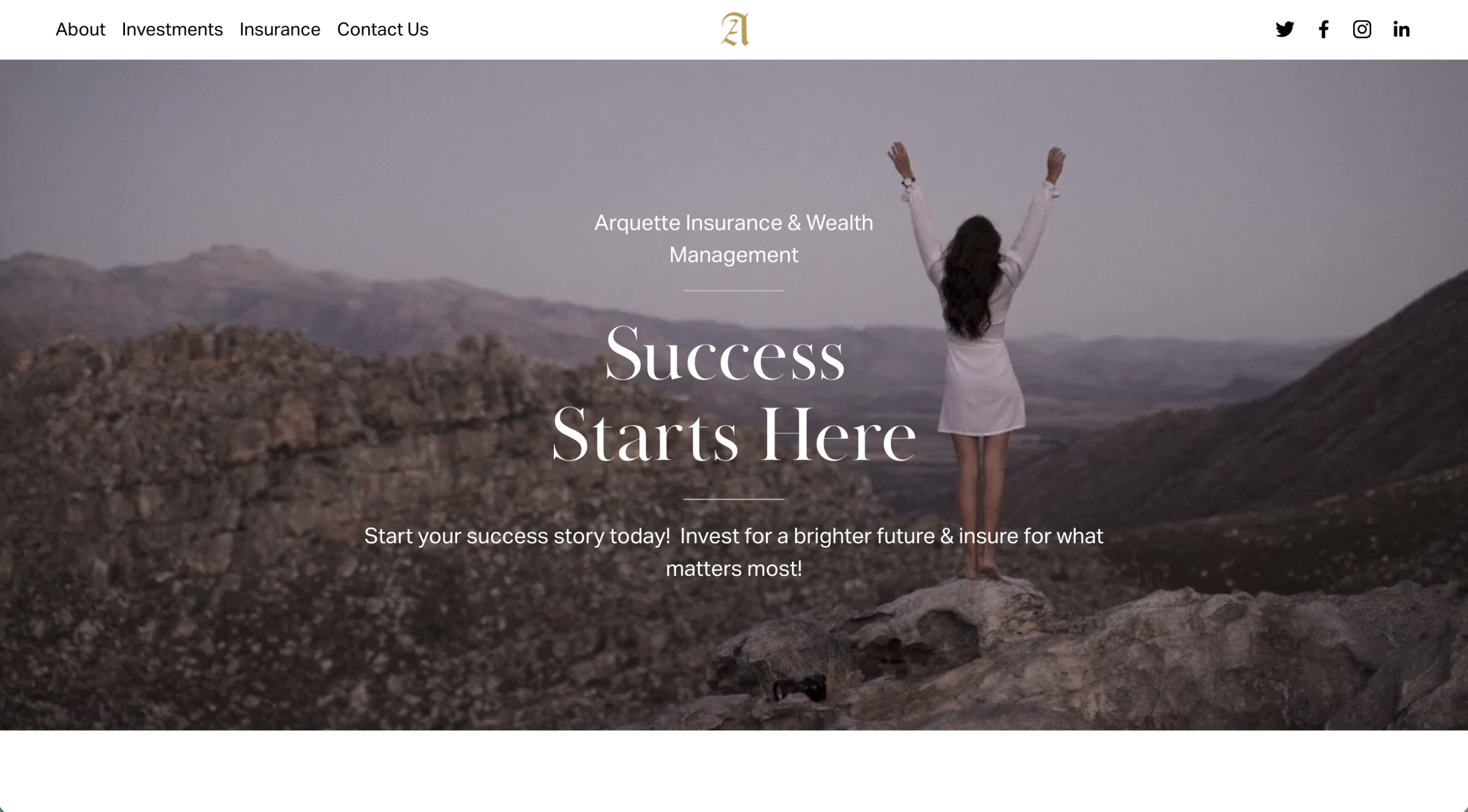 ArquetteWealth.ca platform overview