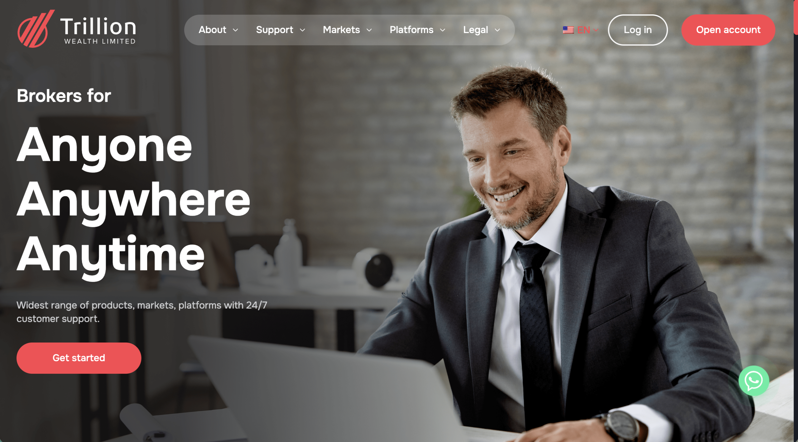 TrillionW.com platform overview