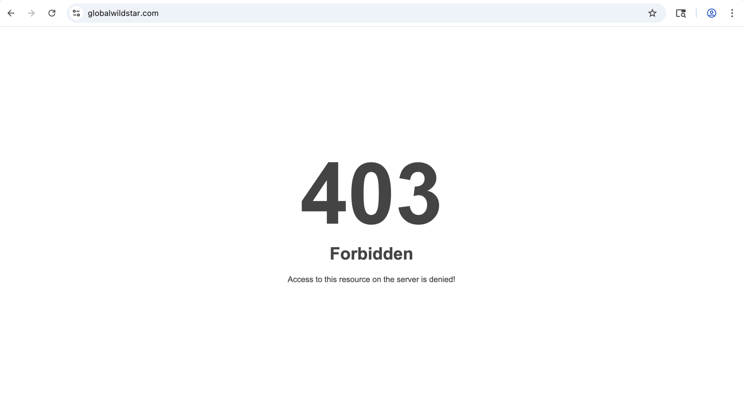 GlobalWildStar.com platform logo