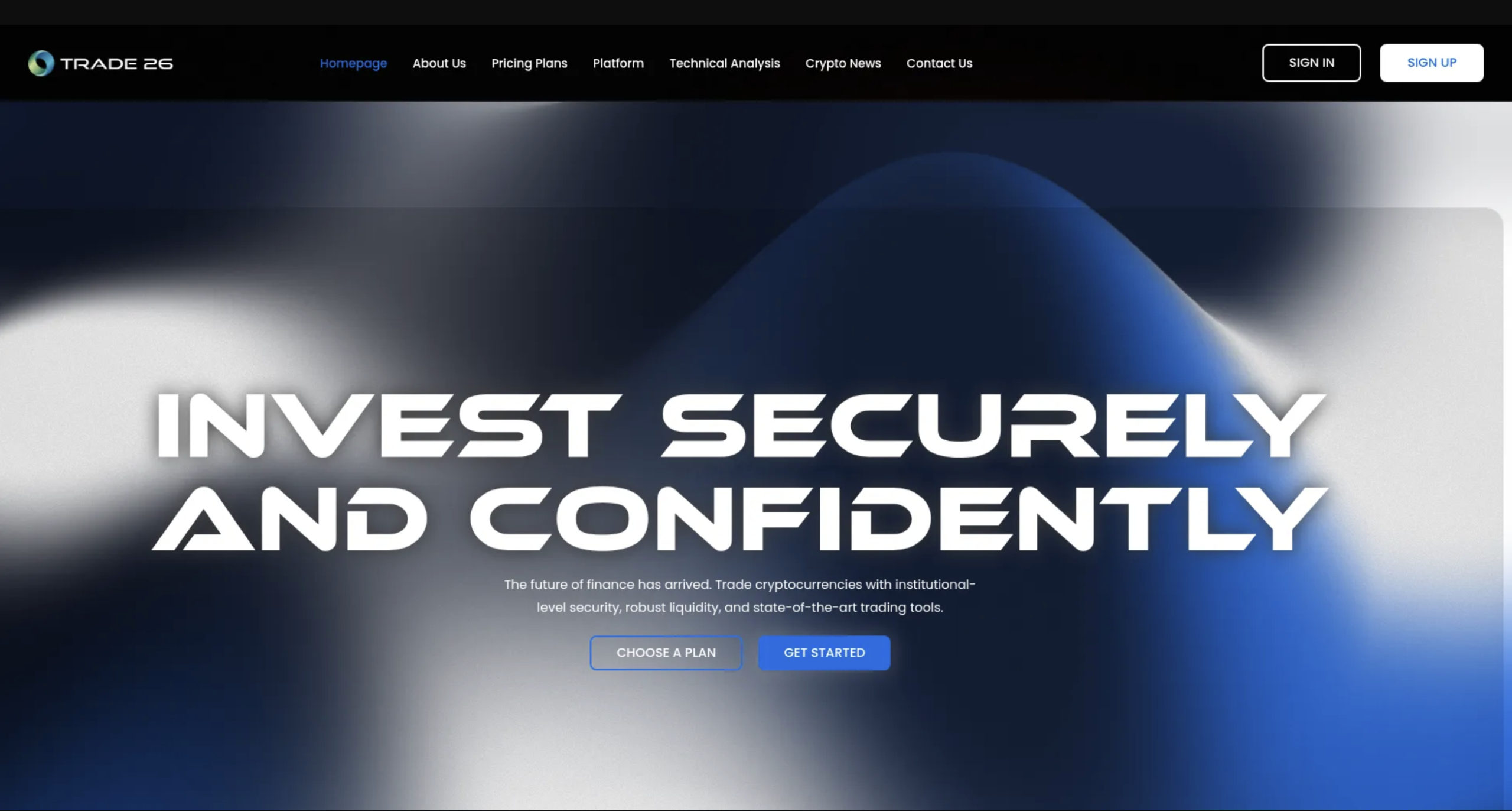 Trade26.com user experience analysis