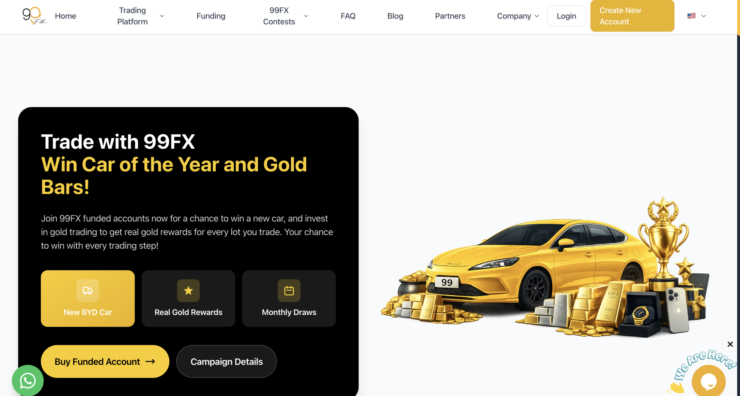 99fx.co logo with caution sign