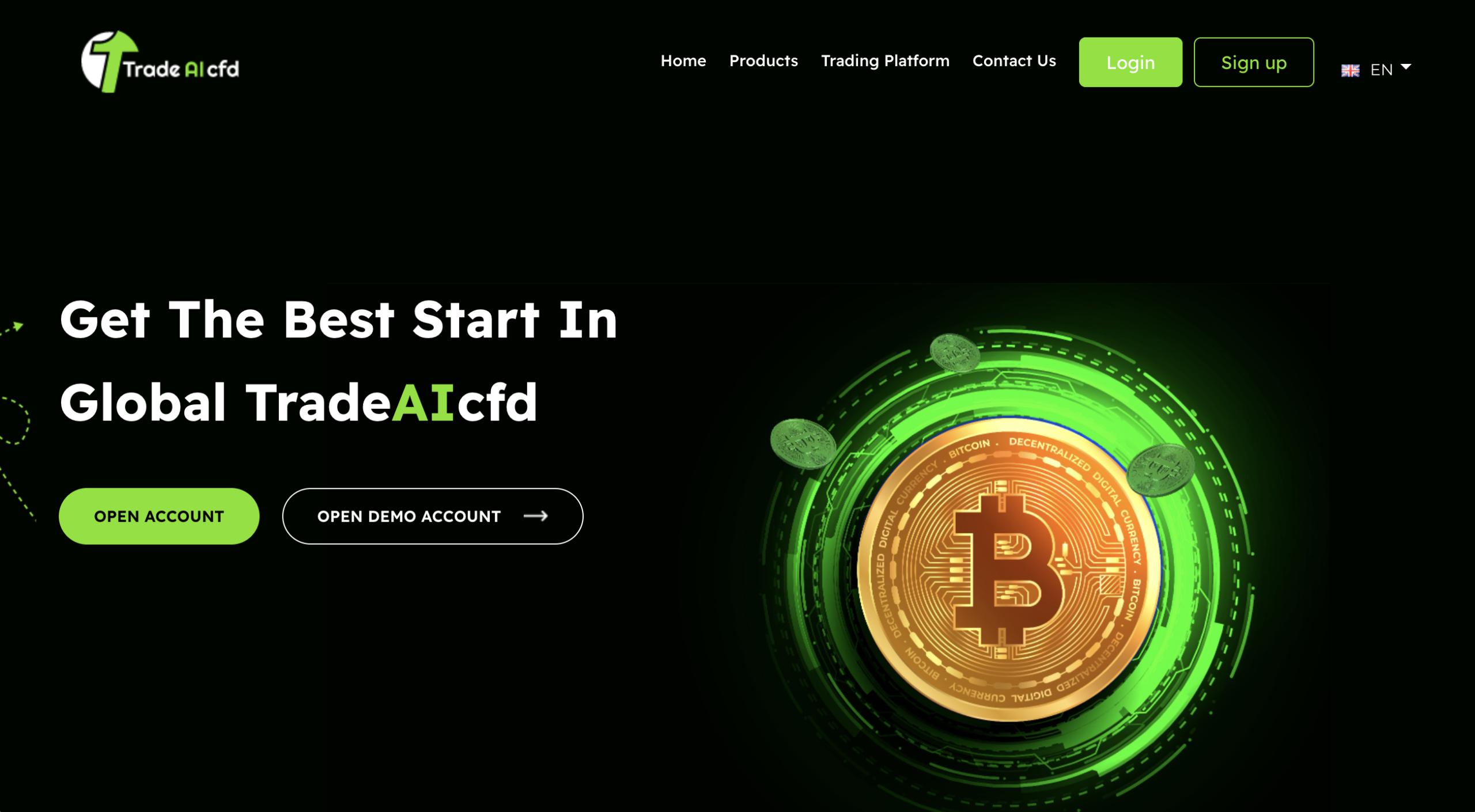 TradeAICFD.com platform warning