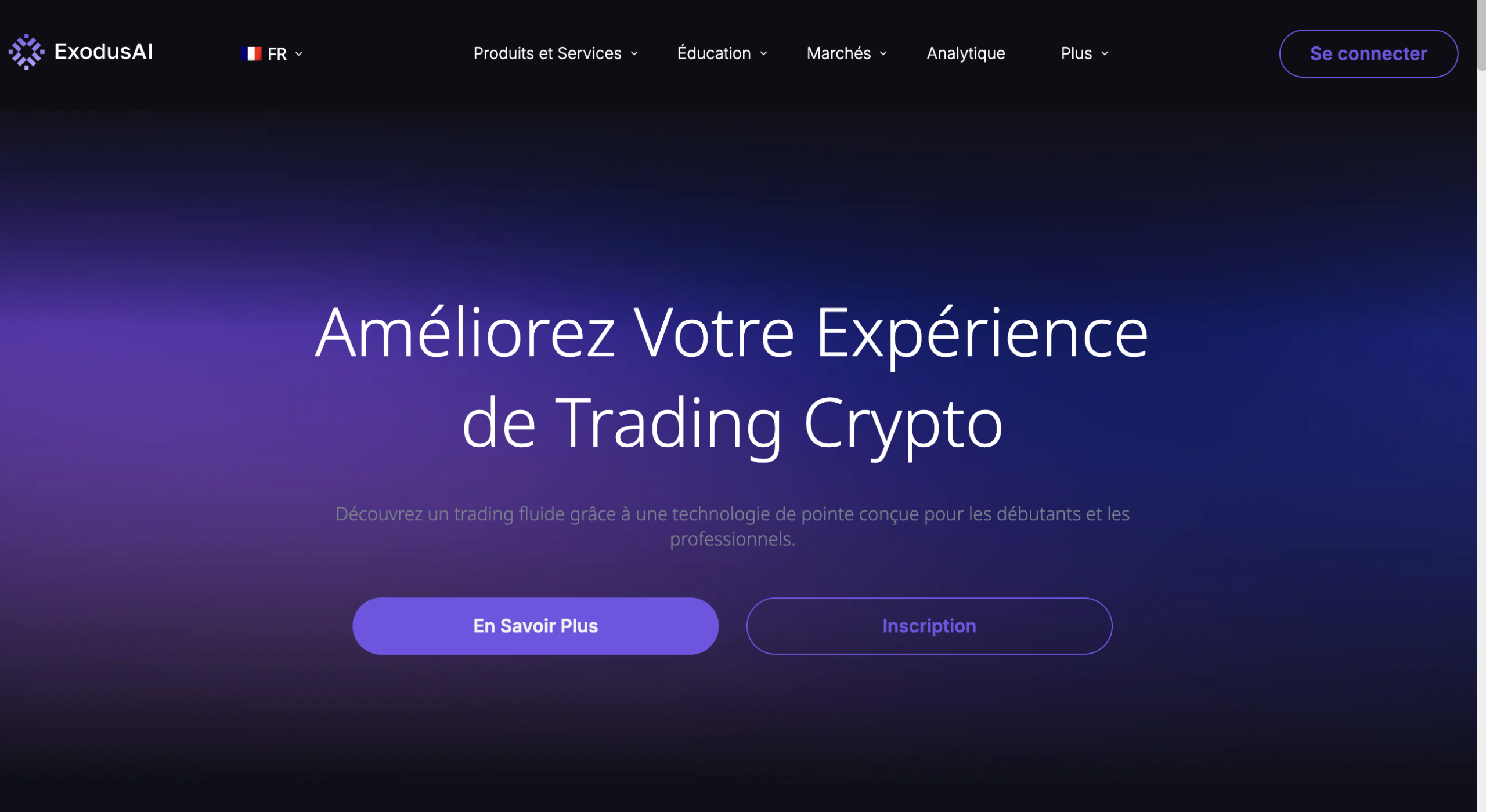 Exo-Futures.com trading platform screenshot
