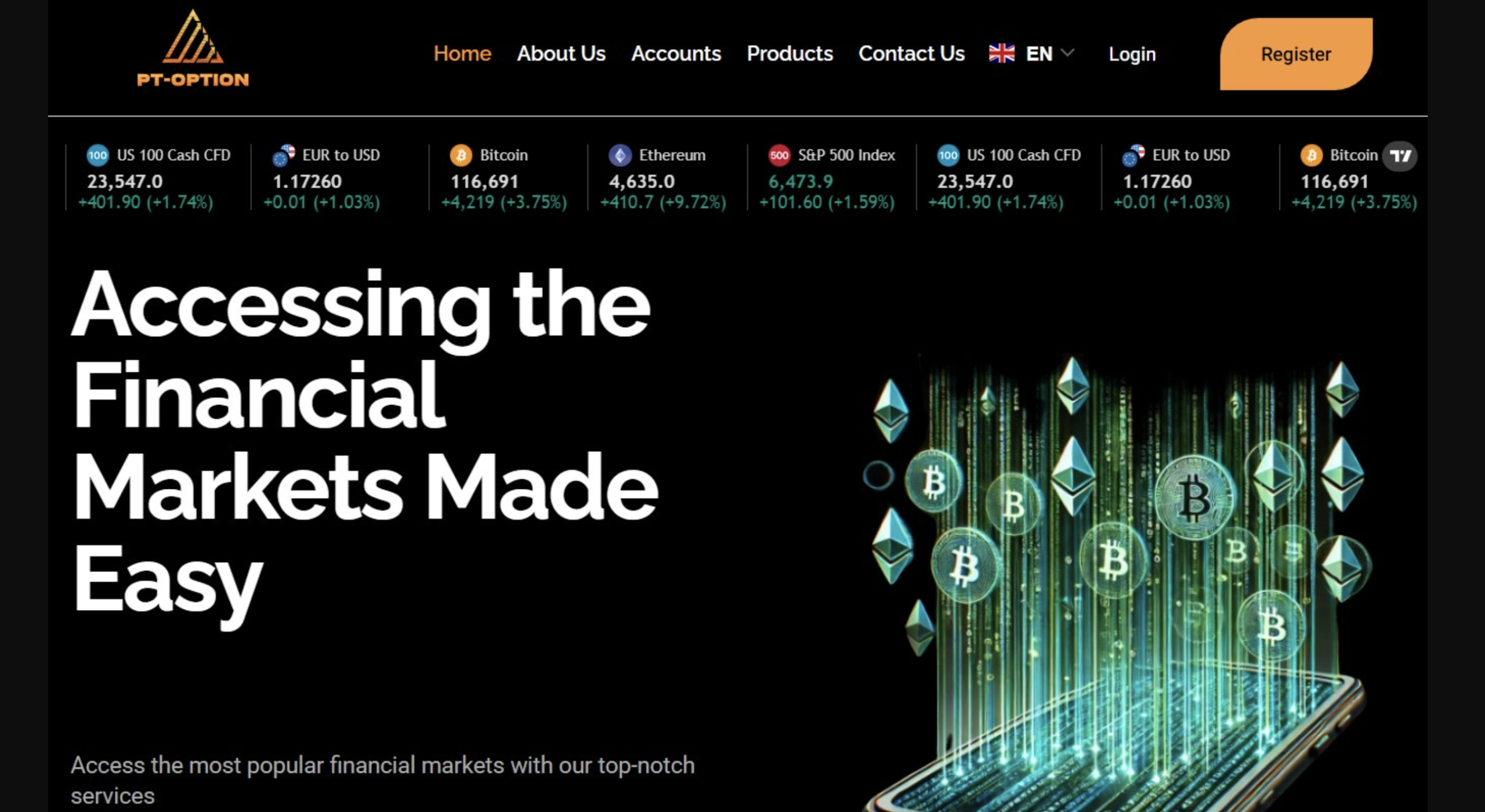 Ptop-Online.com trading platform review