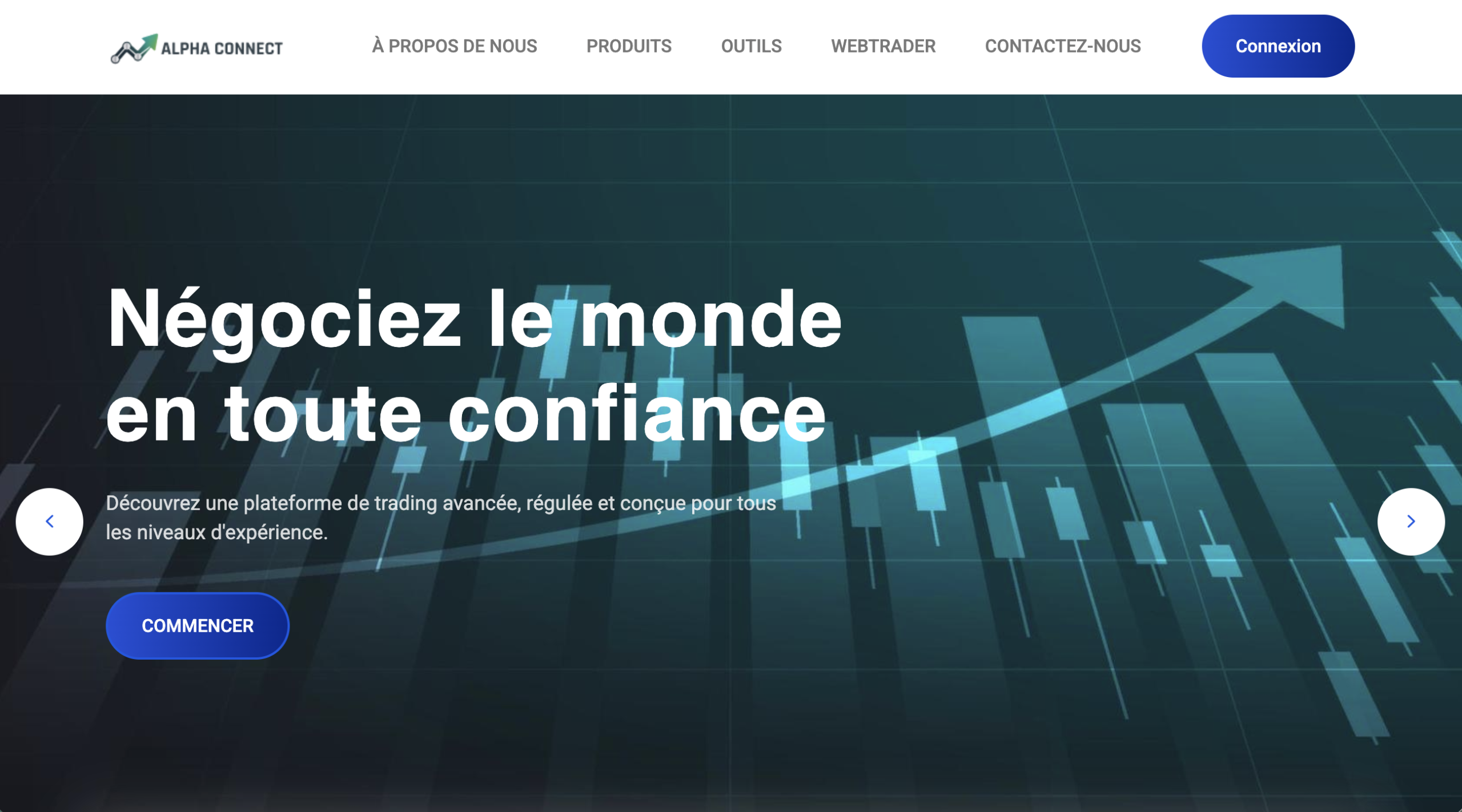 Alert sign for AlphaConnectApp platform