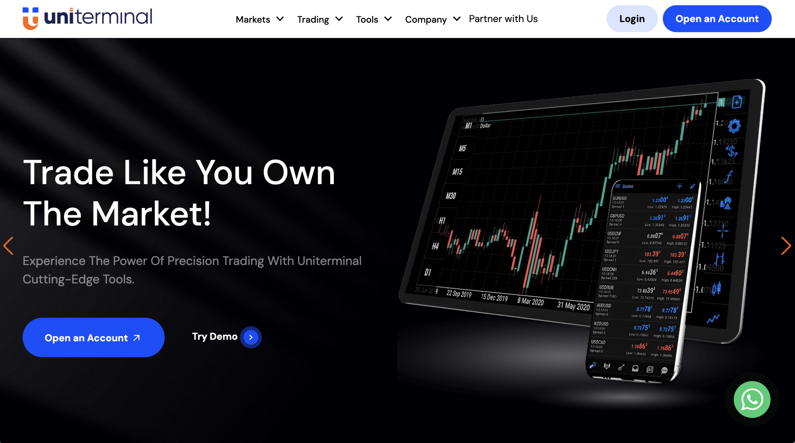 Uniterminal.co platform overview.
