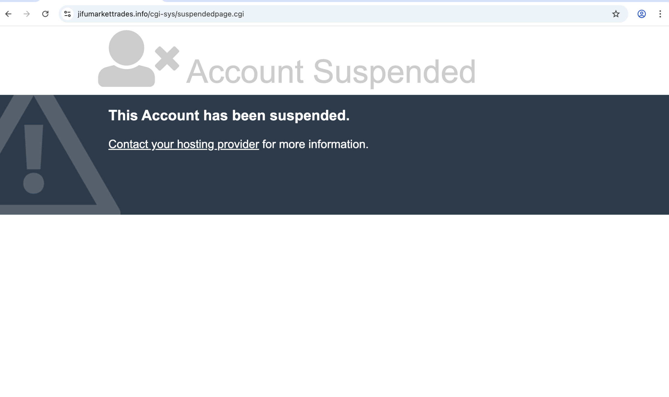 JifuMarketTrades.info website homepage view.