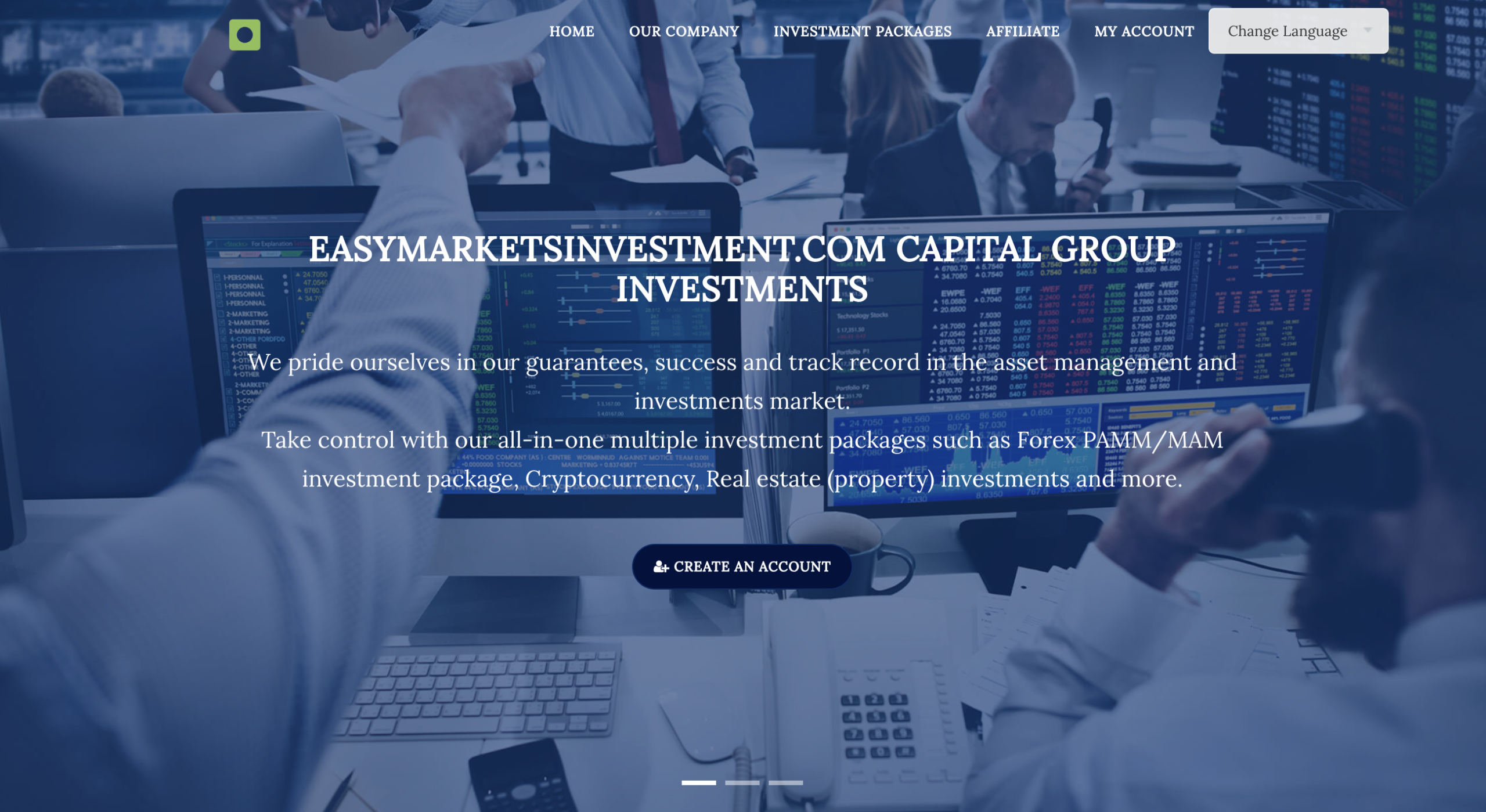 EasyMarketsInvestment.com platform analysis and review