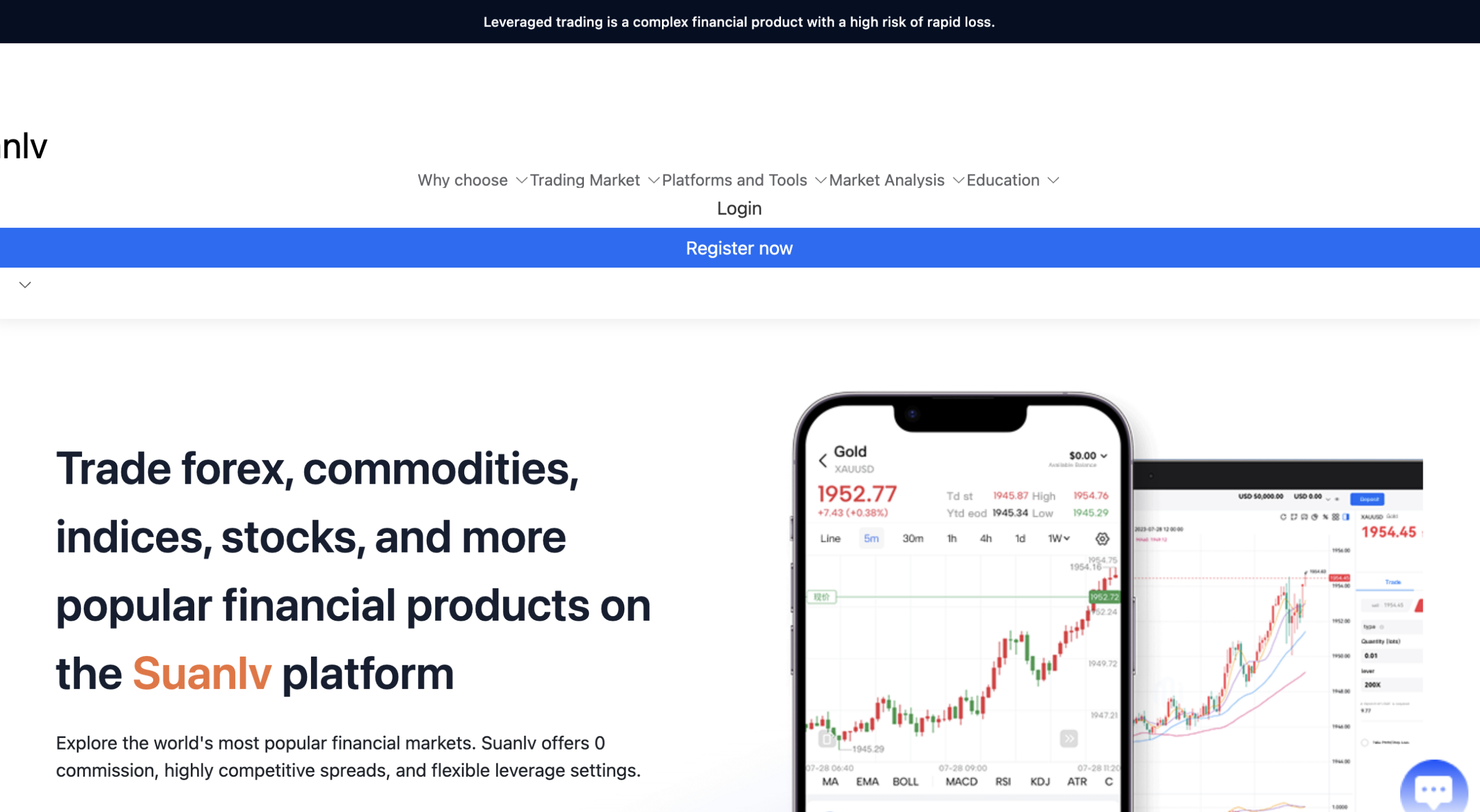 SuanLv.com platform overview