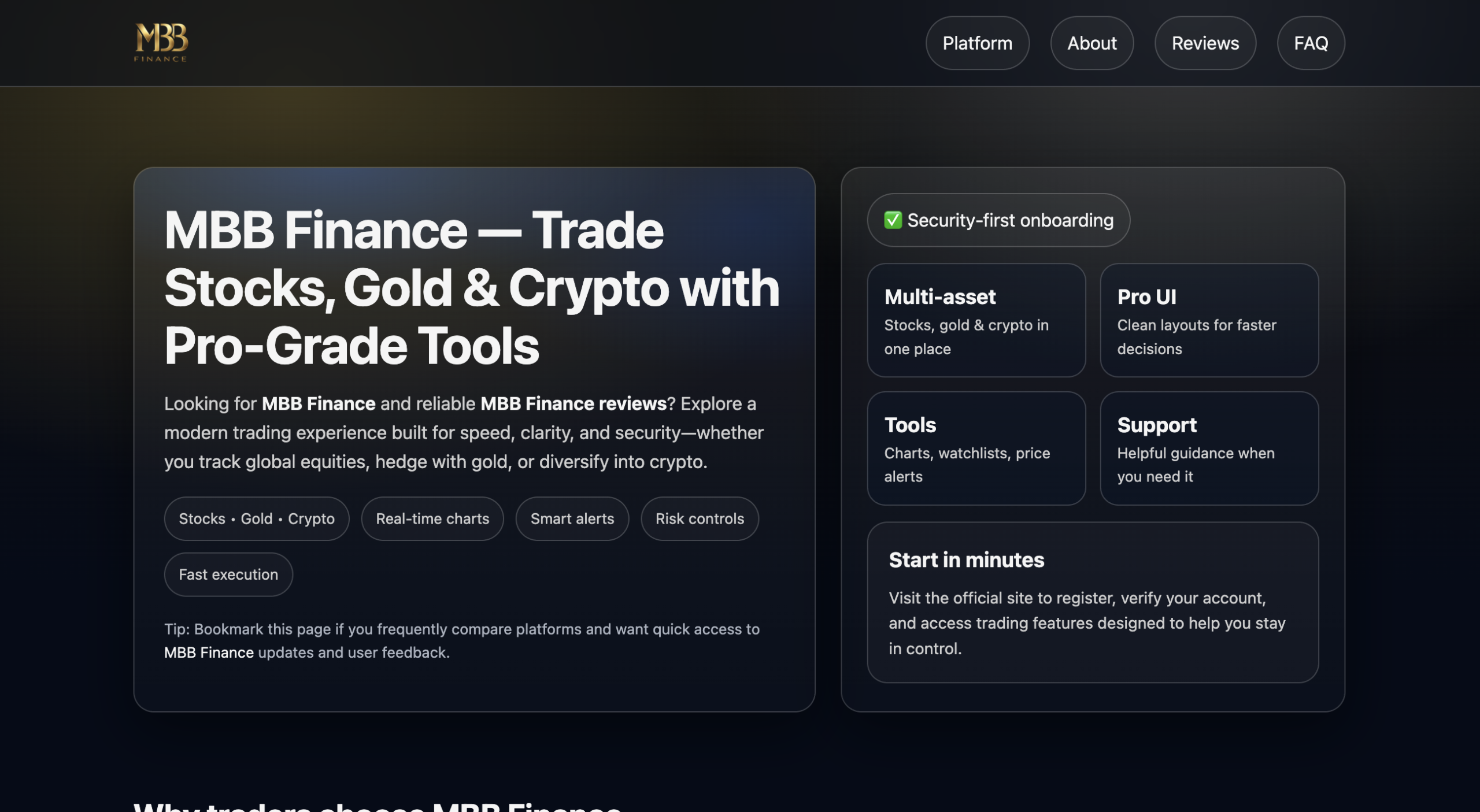 GrihasthaFinance.com platform overview
