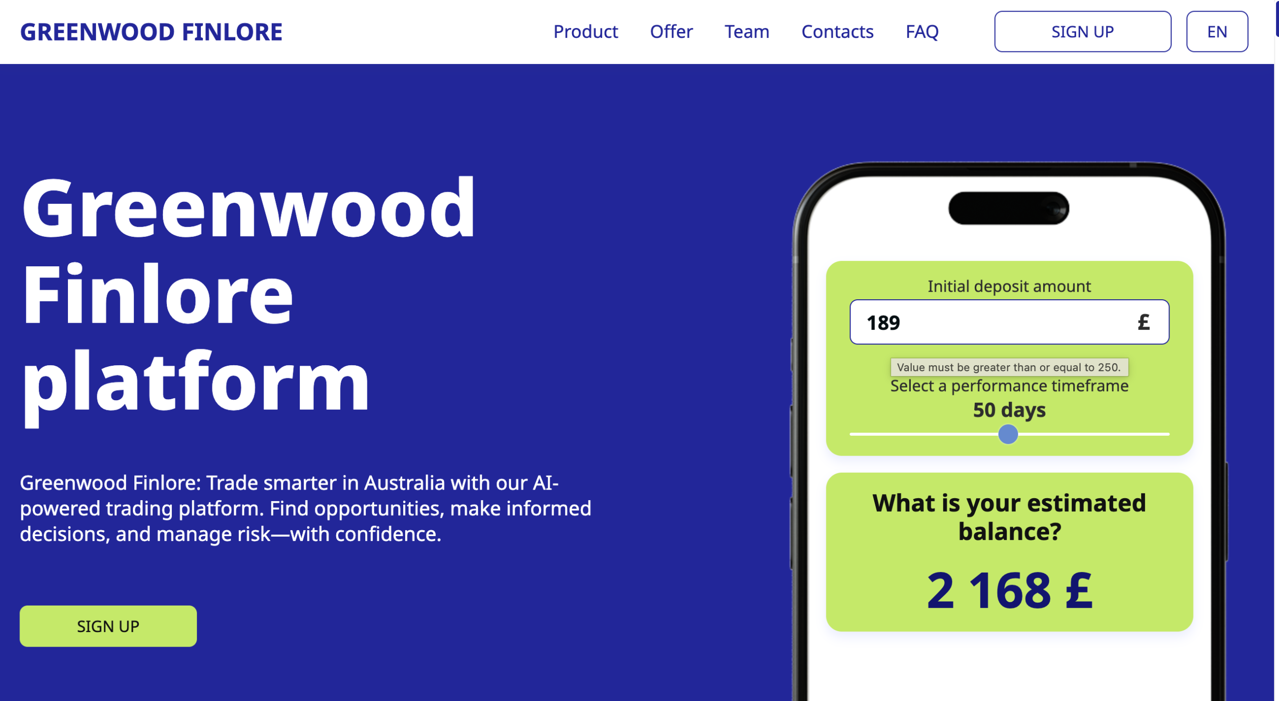 Greenwood Finlore Warning about Greenwood Finlore scam