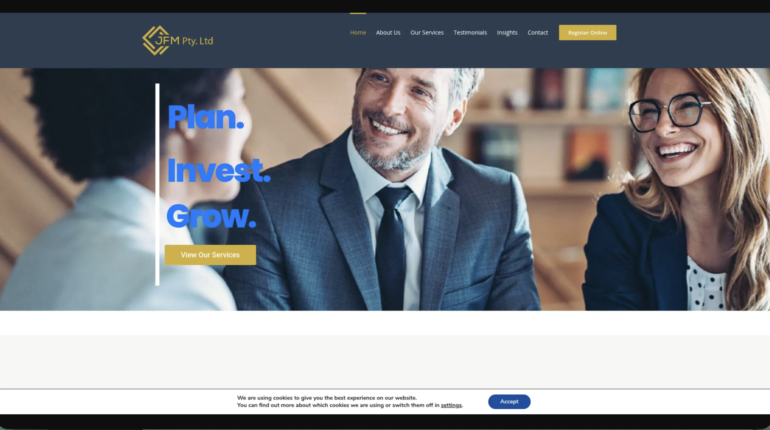 JFMSecurities.com platform overview
