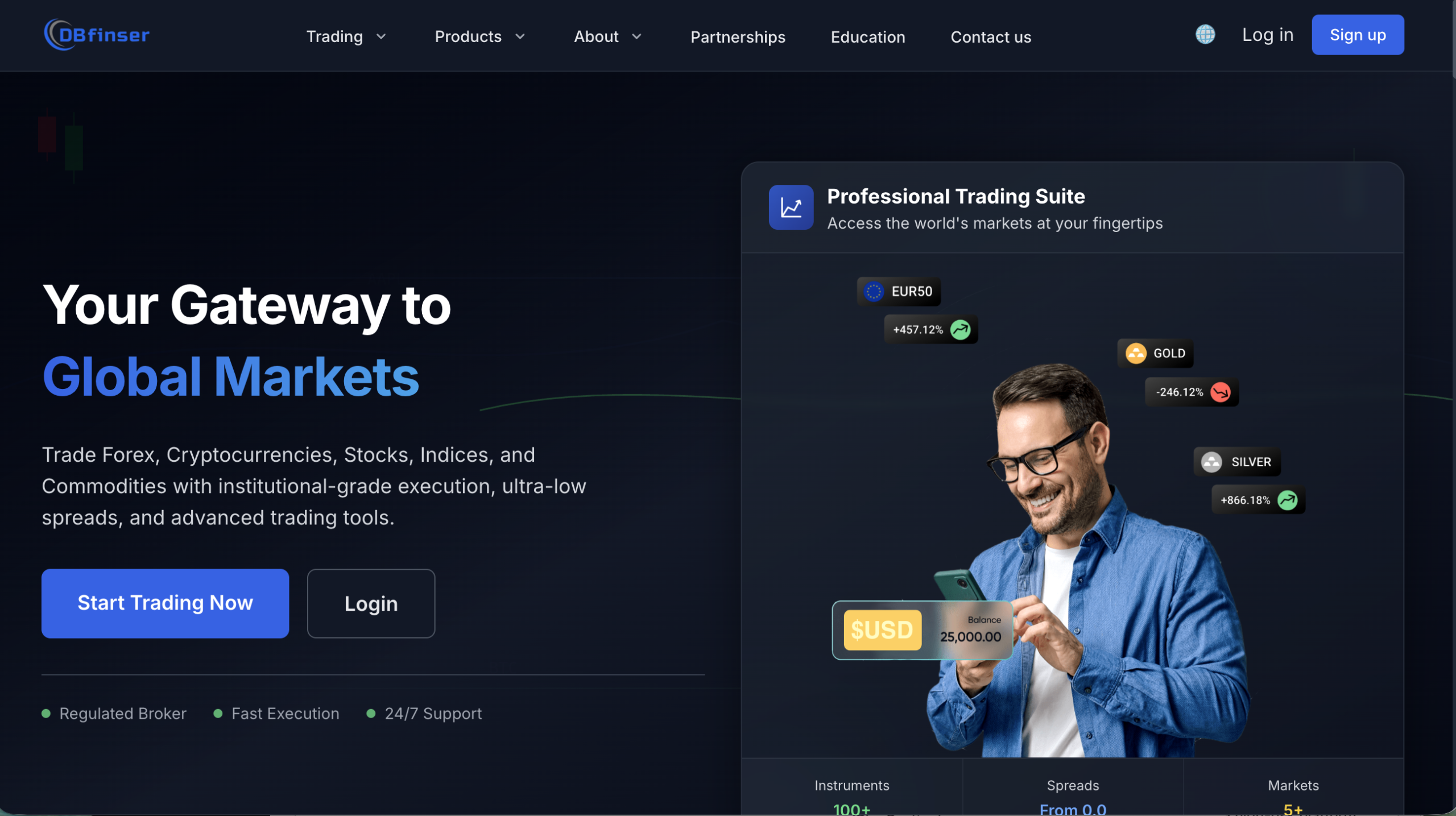 dbfinser.com platform warning sign