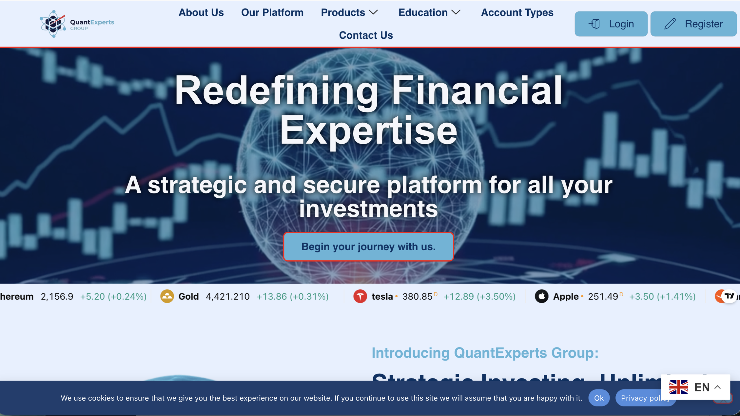 Quantexperts-Group.com warning sign