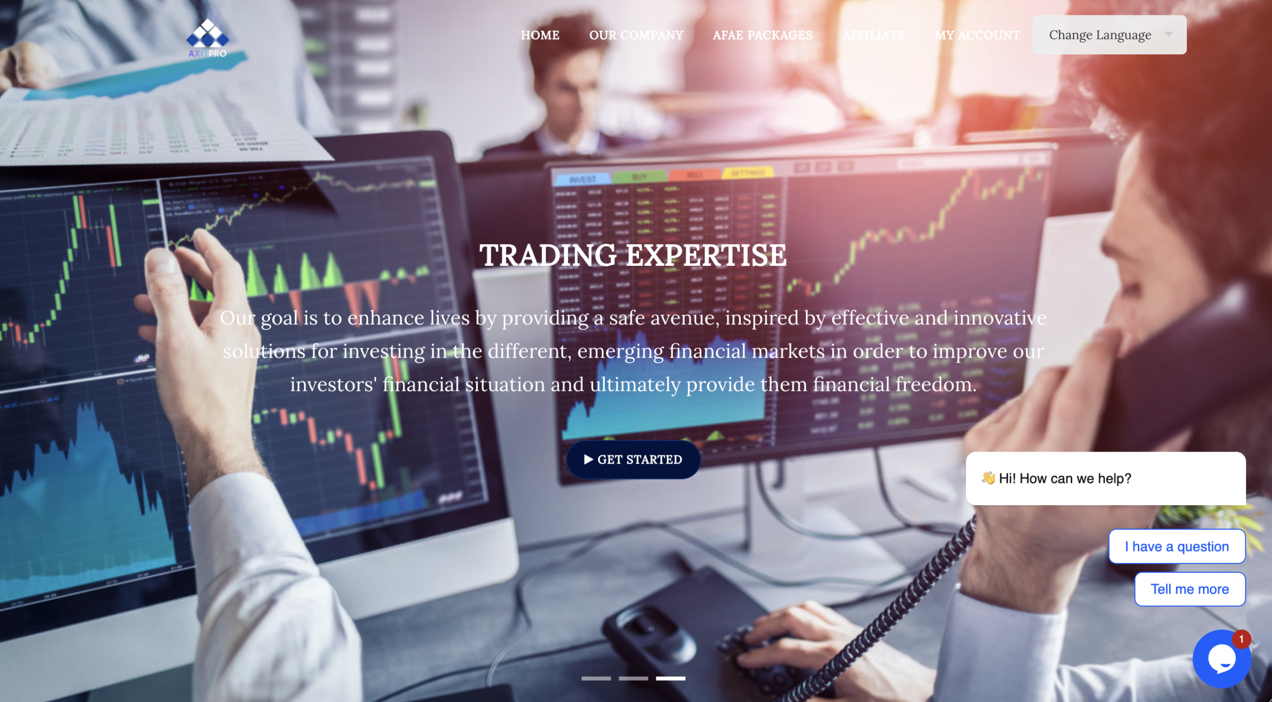 AxitPro.com scam warning image