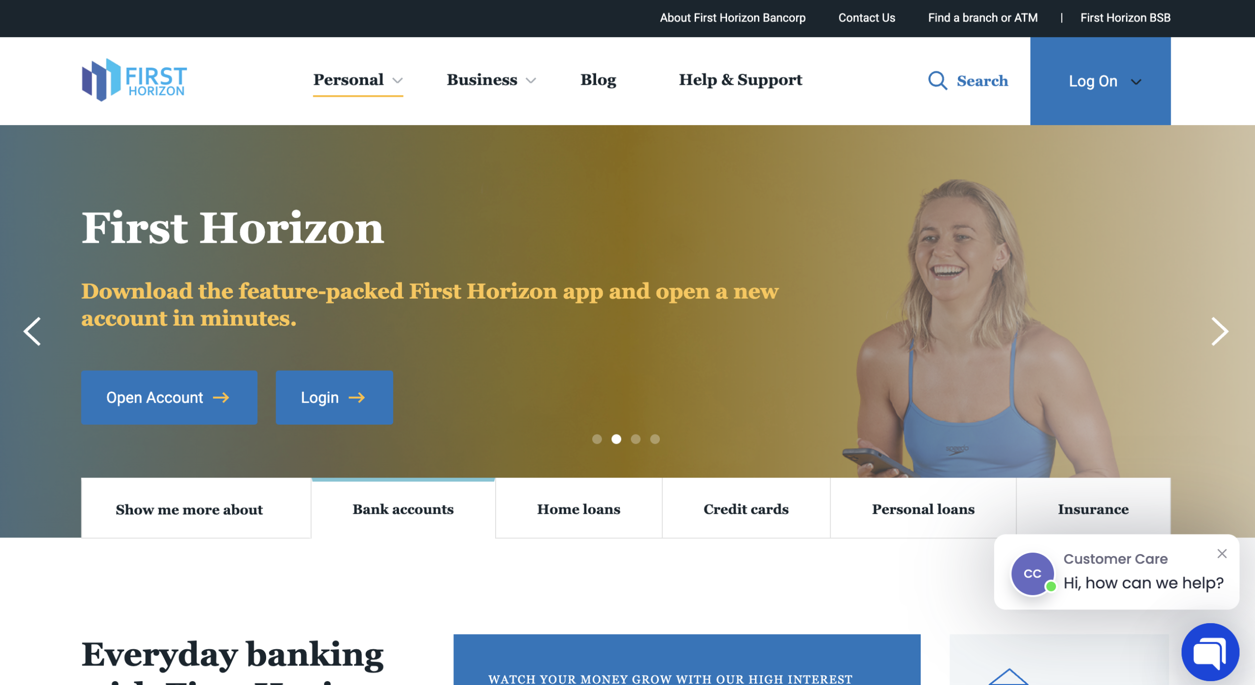 FirstHzons.com platform overview