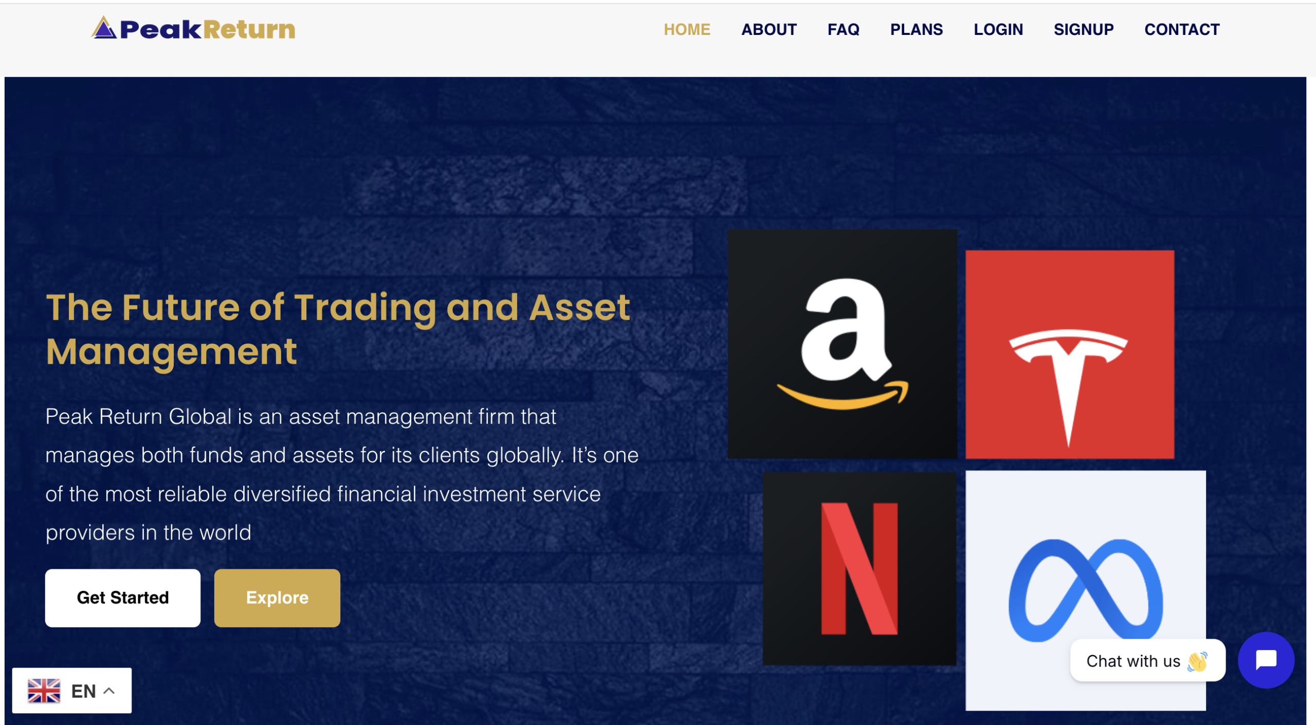 PeakReturnGlobal.com PeakReturnGlobal.com review dashboard showing investment platform interface and analytics tools
