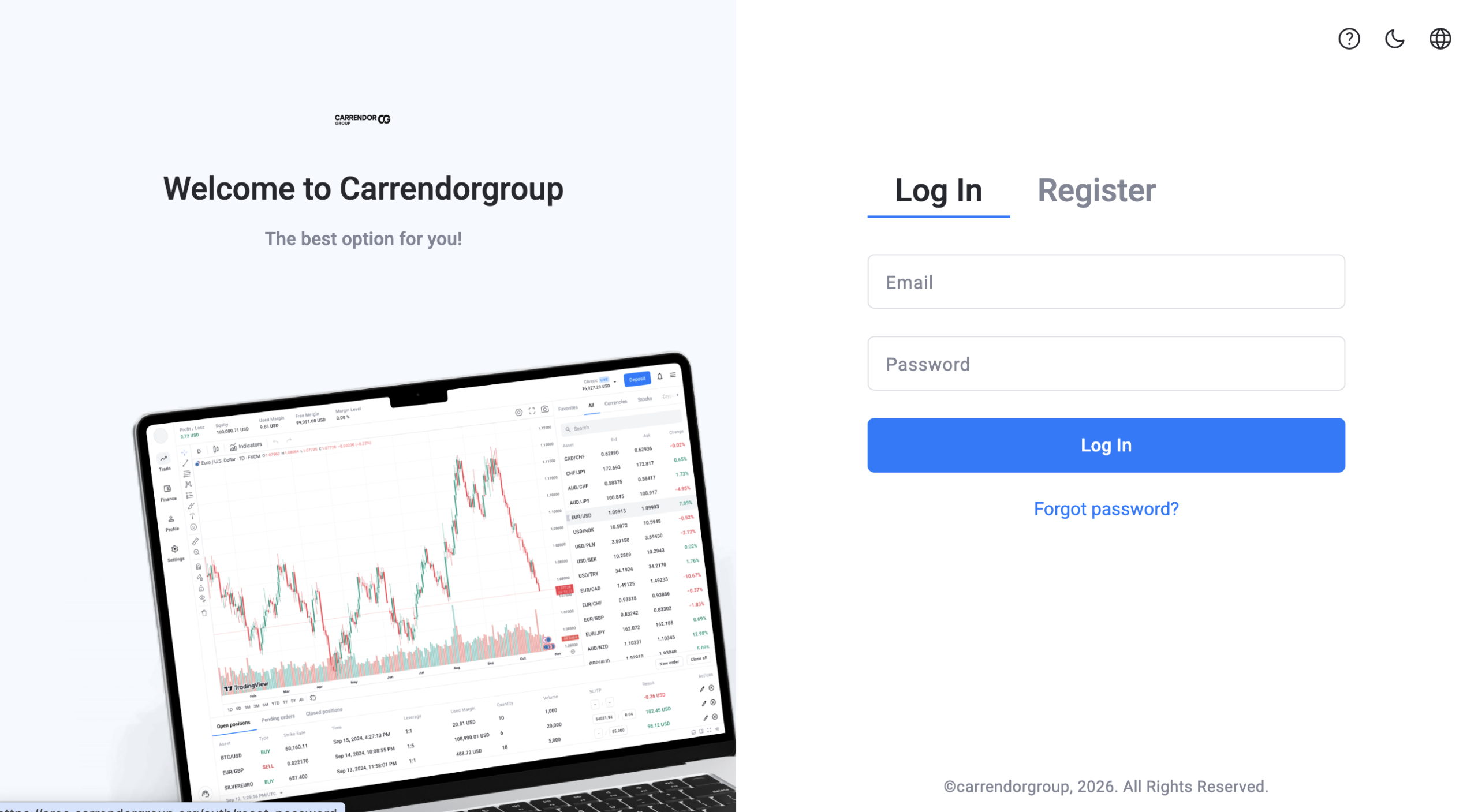 Review of Area.Carrendorgroup.org