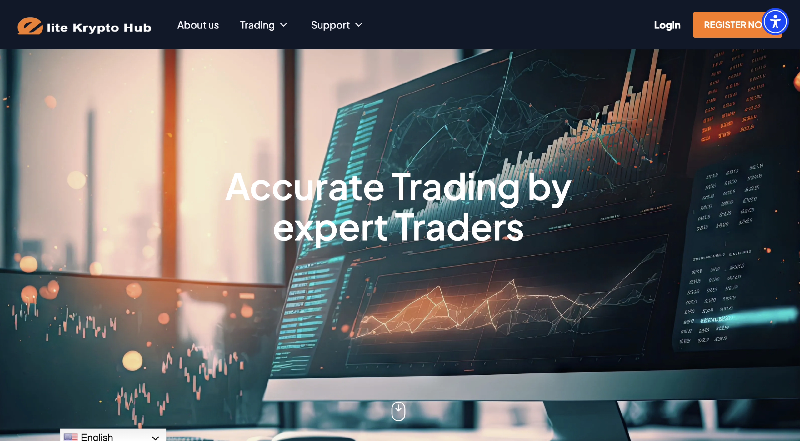 EliteKryptoHub warning visuals