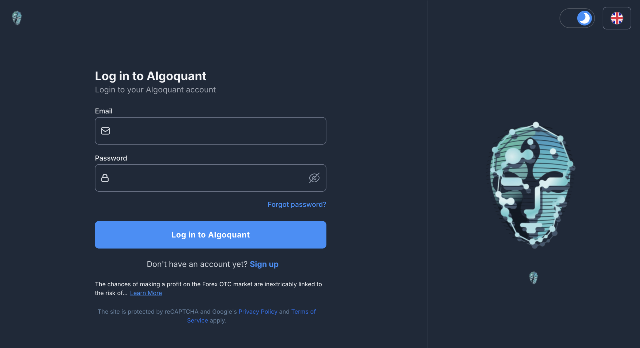 Caution: App.trade-algoquanthft.com alert
