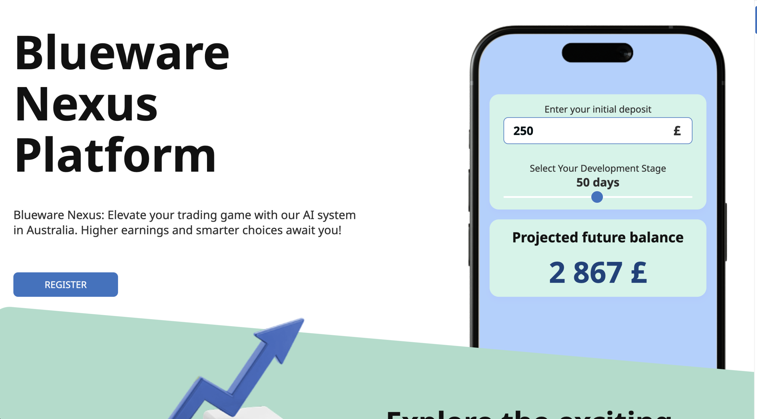 An image illustrating a caution sign with digital currency symbols, representing the potential dangers of using platforms like Blueware-Nexus.org.